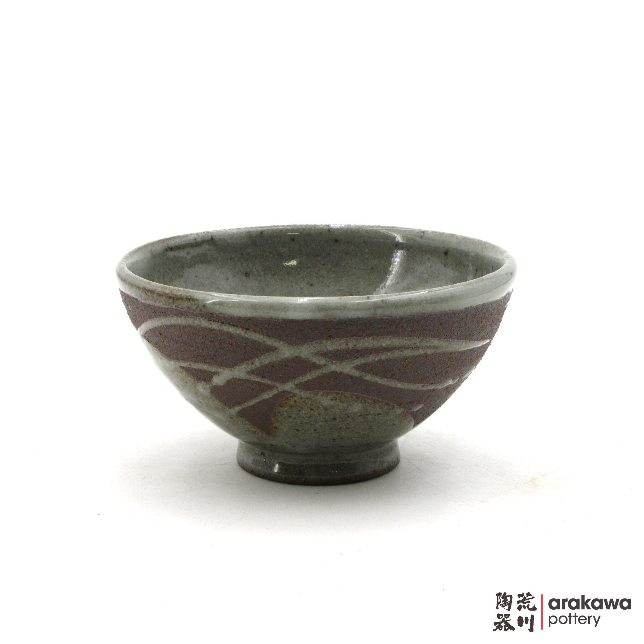 Handmade Dinnerware Rice Bowls (M) 0319-083 made by Thomas Arakawa and Kathy Lee-Arakawa at Arakawa Pottery