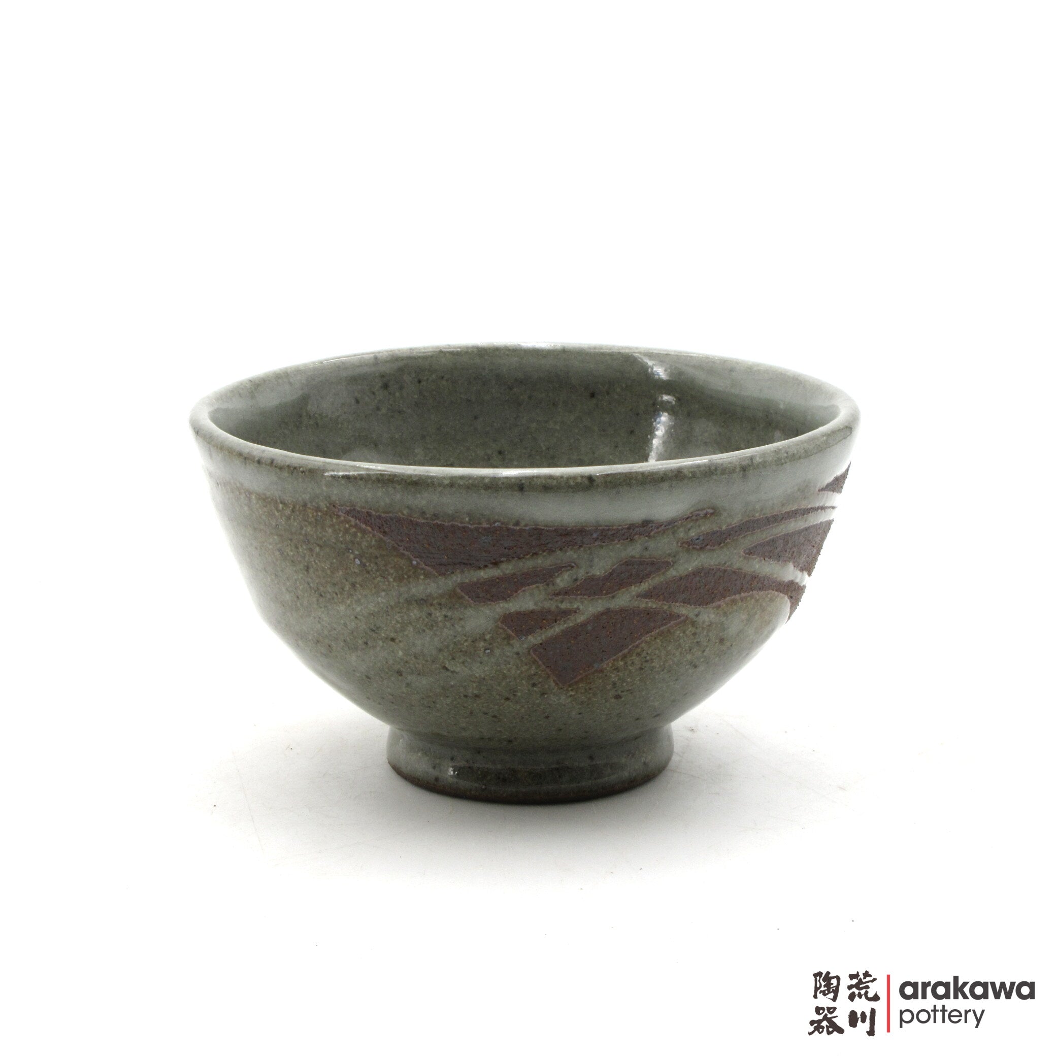 Handmade Dinnerware Rice Bowls (M) 0319-085 made by Thomas Arakawa and Kathy Lee-Arakawa at Arakawa Pottery