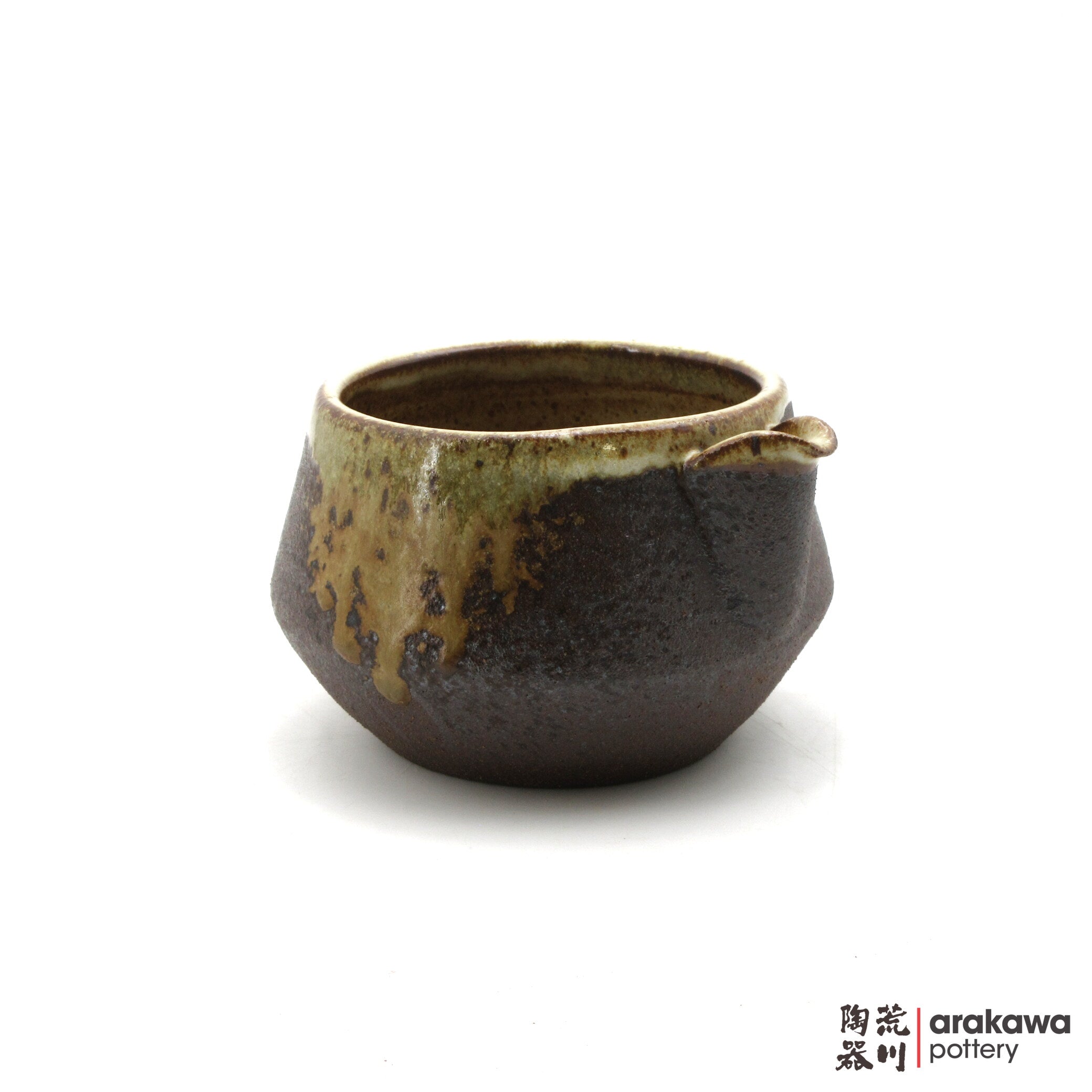 Handmade Dinnerware Katakuchi Matcha Tea Bowl – Fuji 0319-091 made by Thomas Arakawa and Kathy Lee-Arakawa at Arakawa Pottery