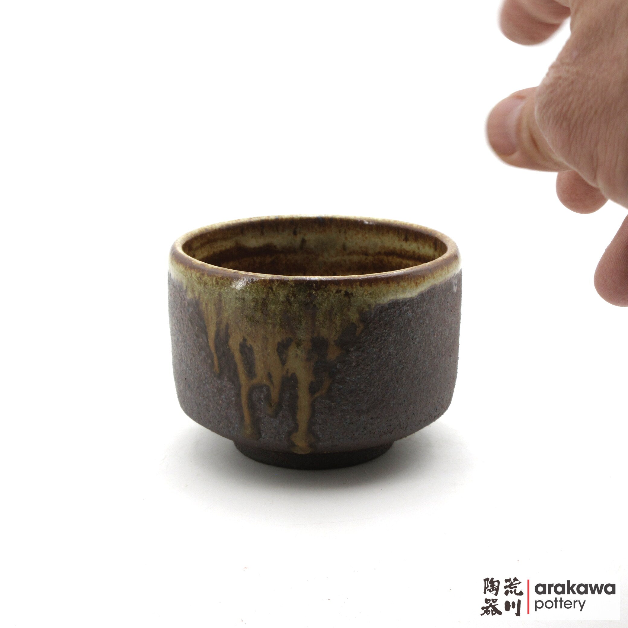 Handmade Dinnerware Tea Bowl 0319-108 made by Thomas Arakawa and Kathy Lee-Arakawa at Arakawa Pottery