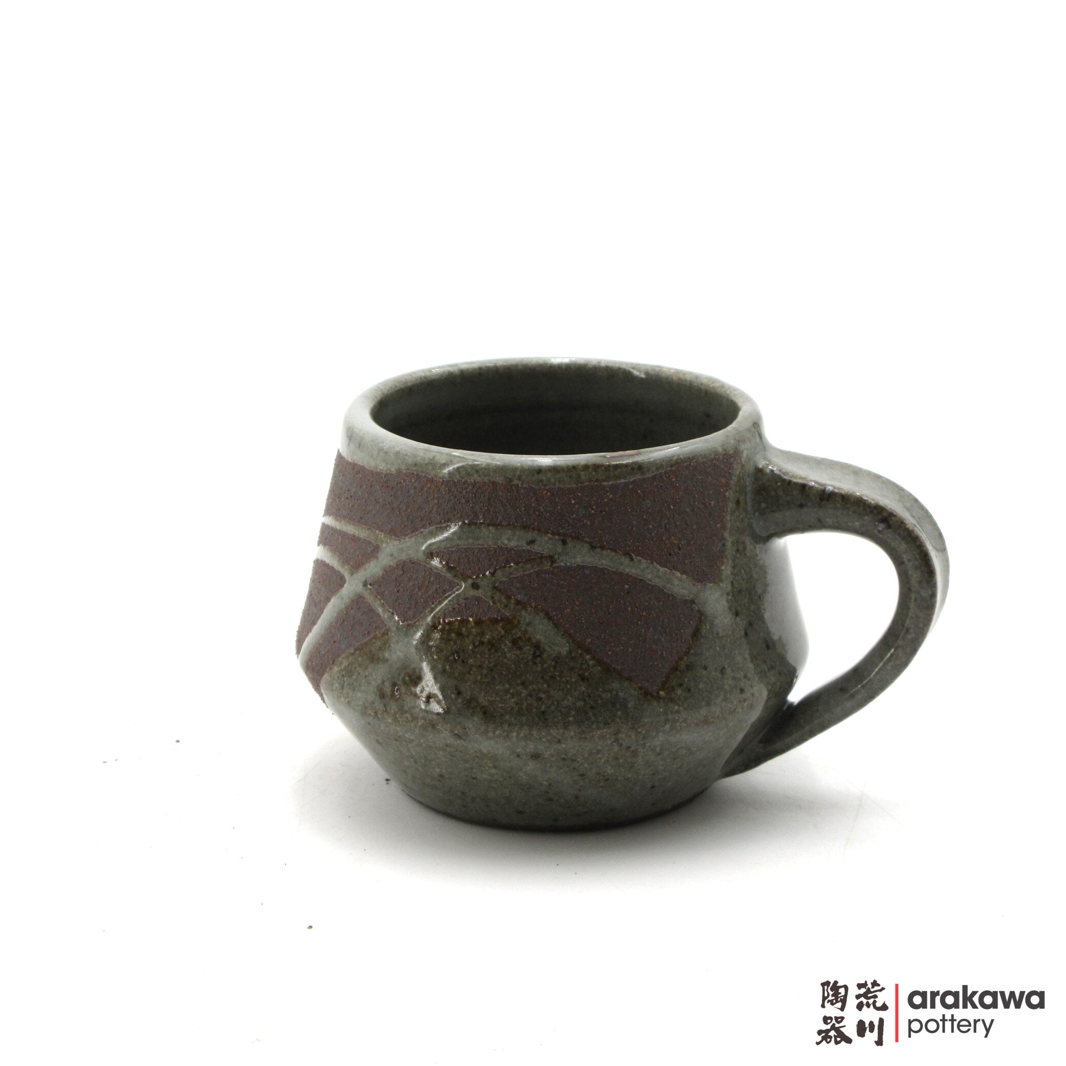 Handmade Dinnerware Fuji Mug (xS) 0319-129 made by Thomas Arakawa and Kathy Lee-Arakawa at Arakawa Pottery