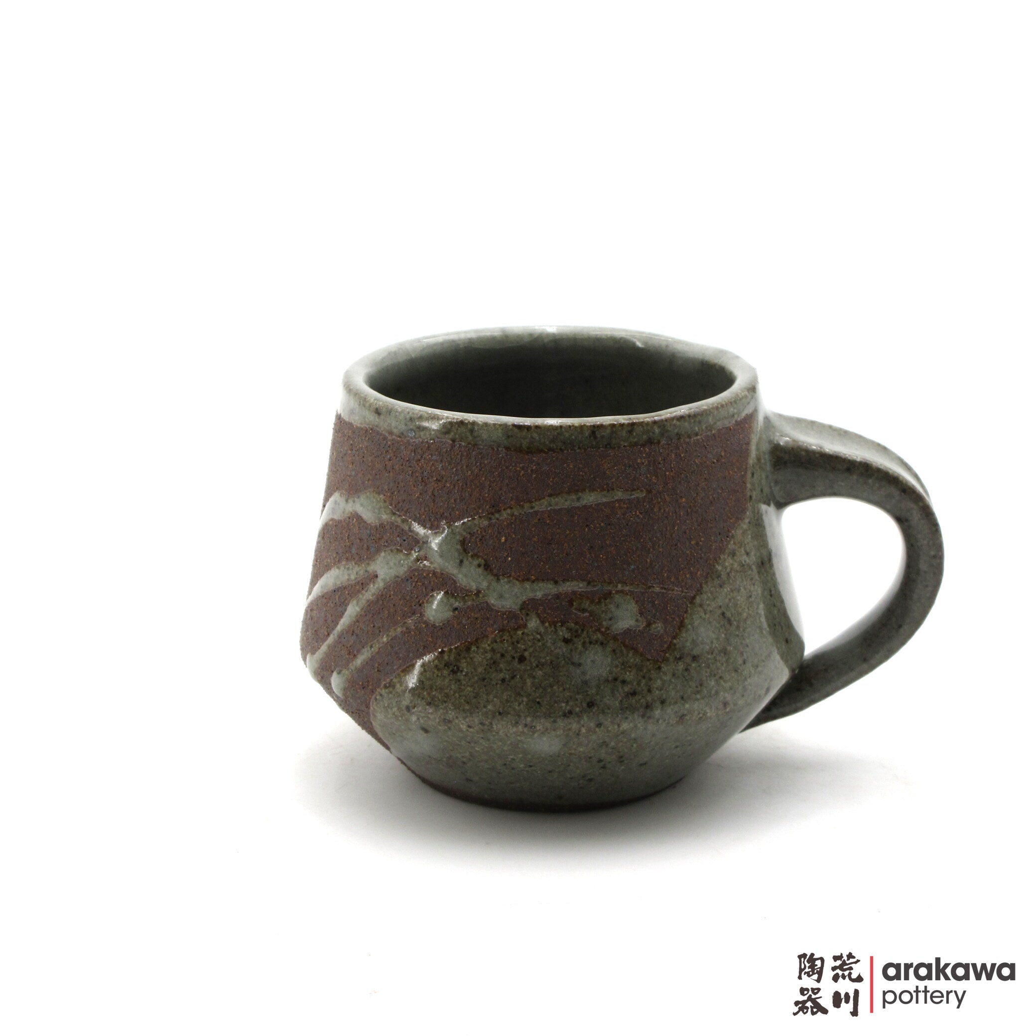 Handmade Dinnerware Fuji Mug (xS) 0319-130 made by Thomas Arakawa and Kathy Lee-Arakawa at Arakawa Pottery