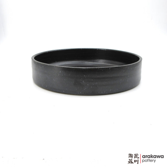 Handmade Ikebana Container 12” round suiban 0411-008 made by Thomas Arakawa and Kathy Lee-Arakawa at Arakawa Pottery