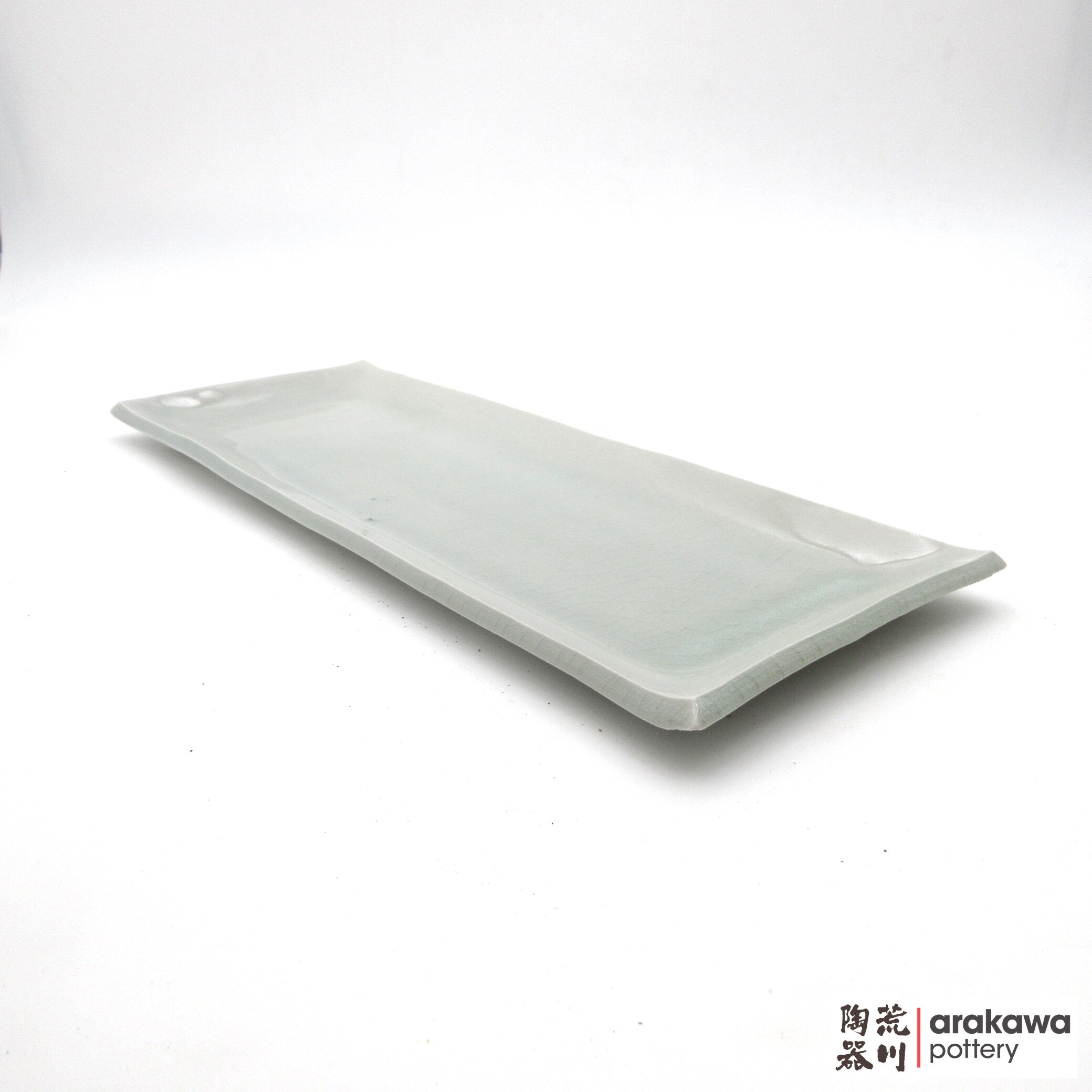 Handmade Dinnerware Slab Plate (Rectangular) 0411-151 made by Thomas Arakawa and Kathy Lee-Arakawa at Arakawa Pottery