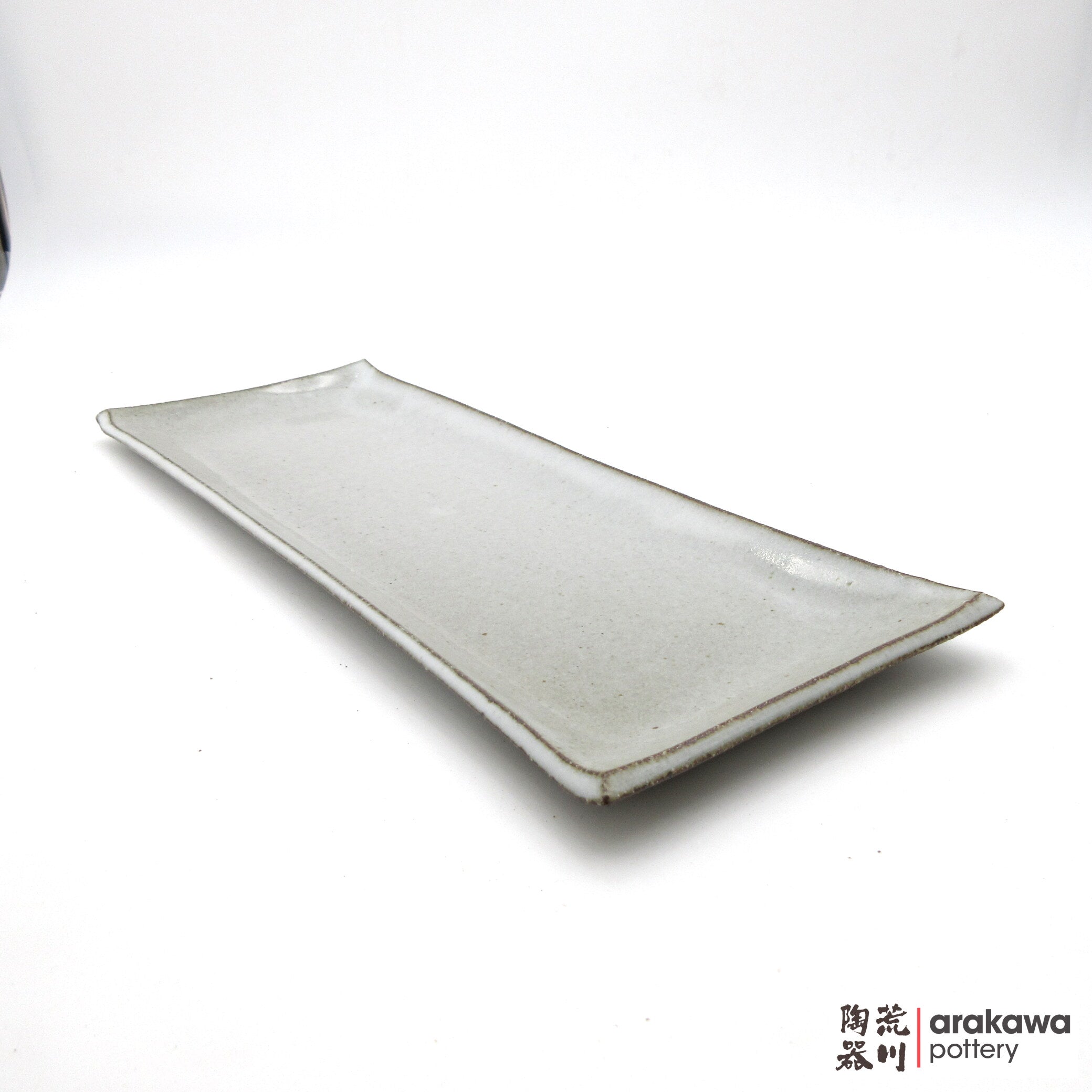 Handmade Dinnerware Slab Plate (Rectangular) 0411-158 made by Thomas Arakawa and Kathy Lee-Arakawa at Arakawa Pottery