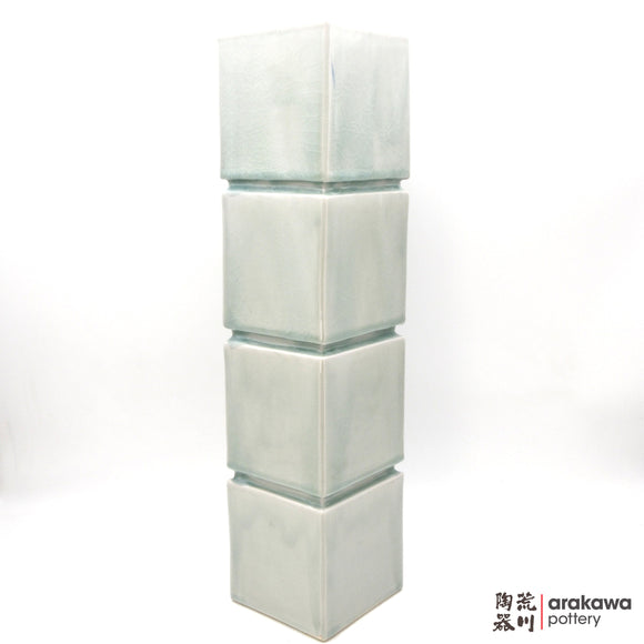 Handmade Ikebana Container Cube Stacker   0413-002 made by Thomas Arakawa and Kathy Lee-Arakawa at Arakawa Pottery