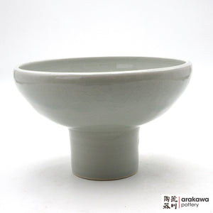 Handmade Ikebana Container Fusako Jr. Bowl Comport 0413-013 made by Thomas Arakawa and Kathy Lee-Arakawa at Arakawa Pottery