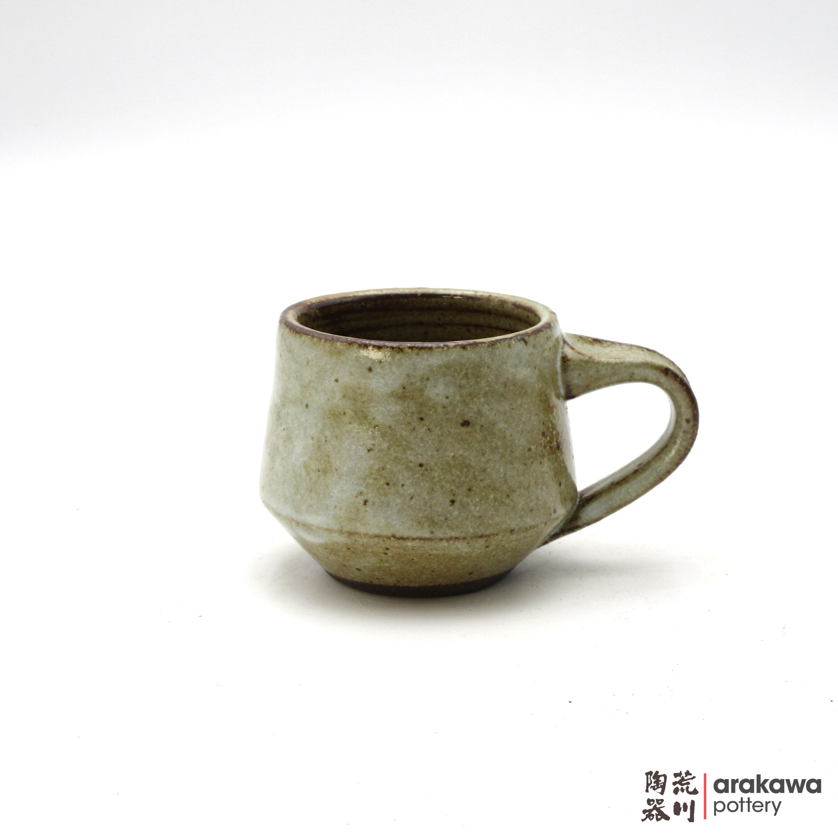 Handmade Dinnerware Fuji Mug (xS) 0413-090 made by Thomas Arakawa and Kathy Lee-Arakawa at Arakawa Pottery
