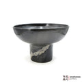 Handmade Ikebana Container Fusako Bowl Comport 0421-003 made by Thomas Arakawa and Kathy Lee-Arakawa at Arakawa Pottery