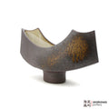 Handmade Ikebana Container Bull Comport 0421-008 made by Thomas Arakawa and Kathy Lee-Arakawa at Arakawa Pottery