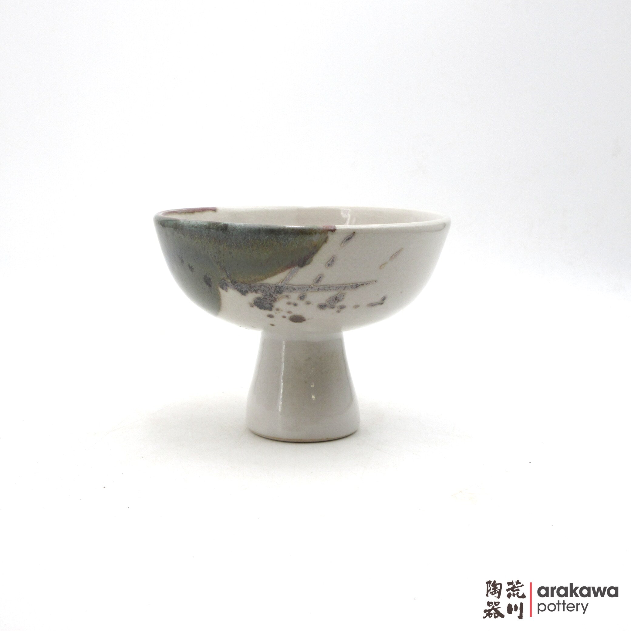 Handmade Ikebana Container Princess Comport (S) 0421-013 made by Thomas Arakawa and Kathy Lee-Arakawa at Arakawa Pottery