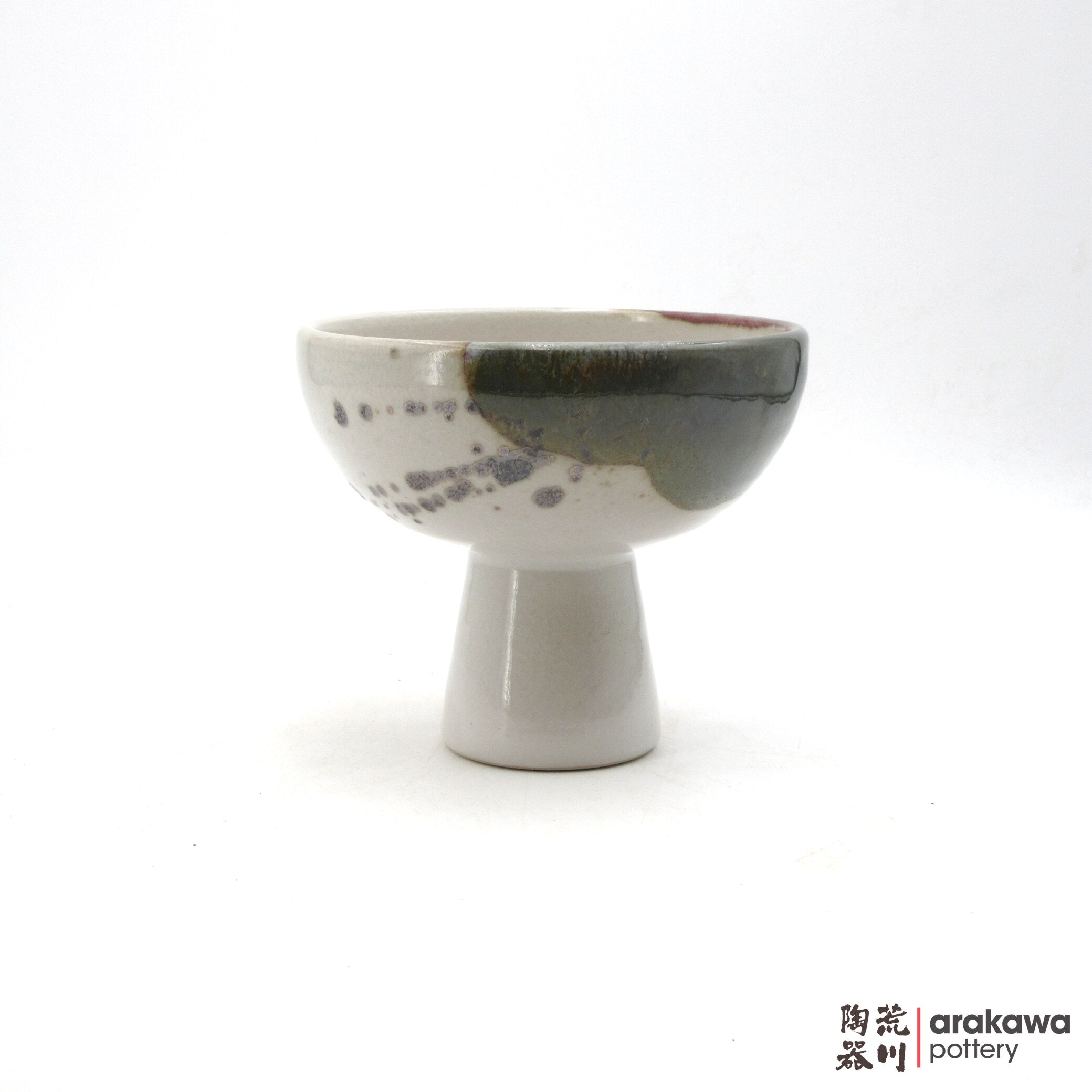 Handmade Ikebana Container Princess Comport (S) 0421-014 made by Thomas Arakawa and Kathy Lee-Arakawa at Arakawa Pottery