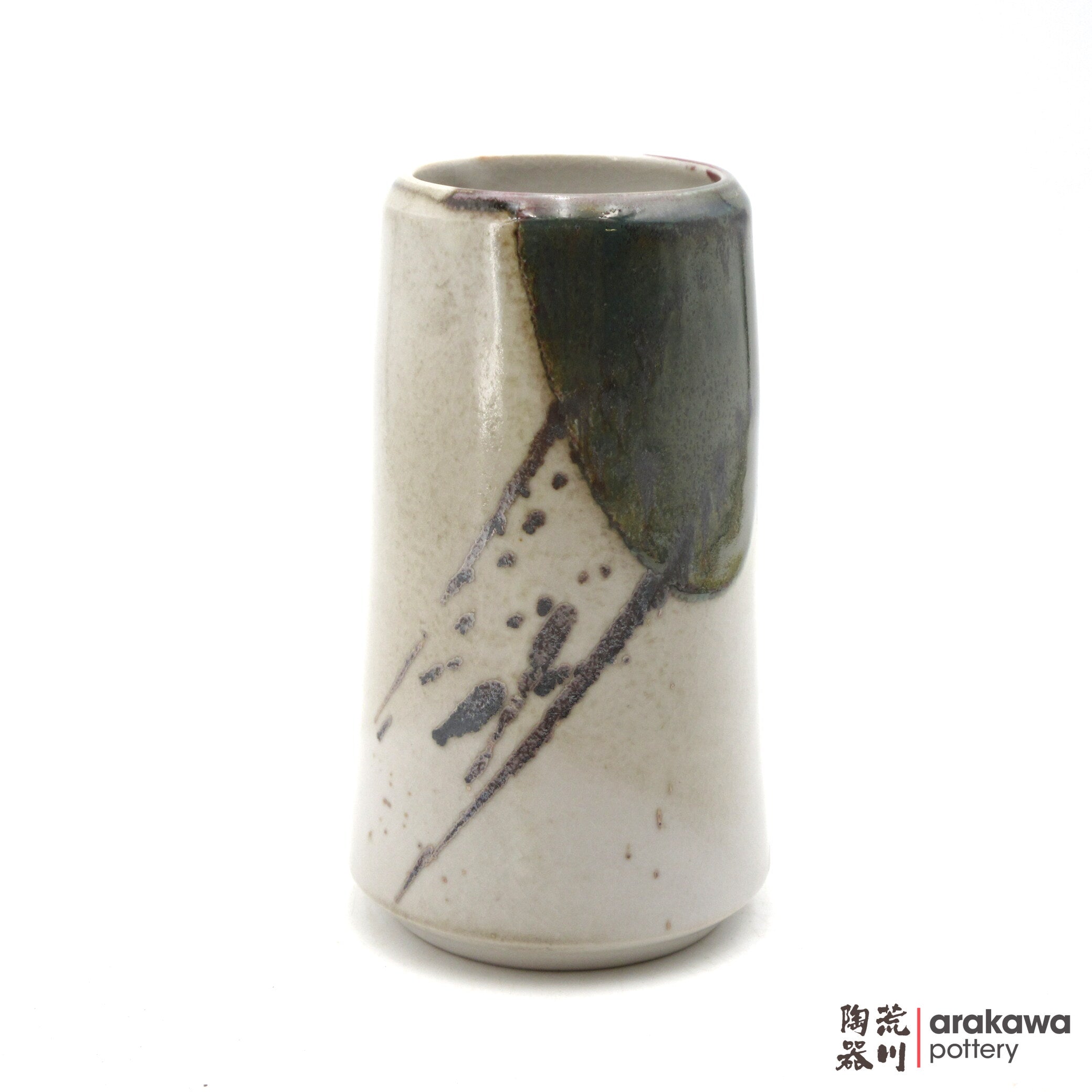 Handmade Ikebana Container Vase 7.5 0421-030 made by Thomas Arakawa and Kathy Lee-Arakawa at Arakawa Pottery