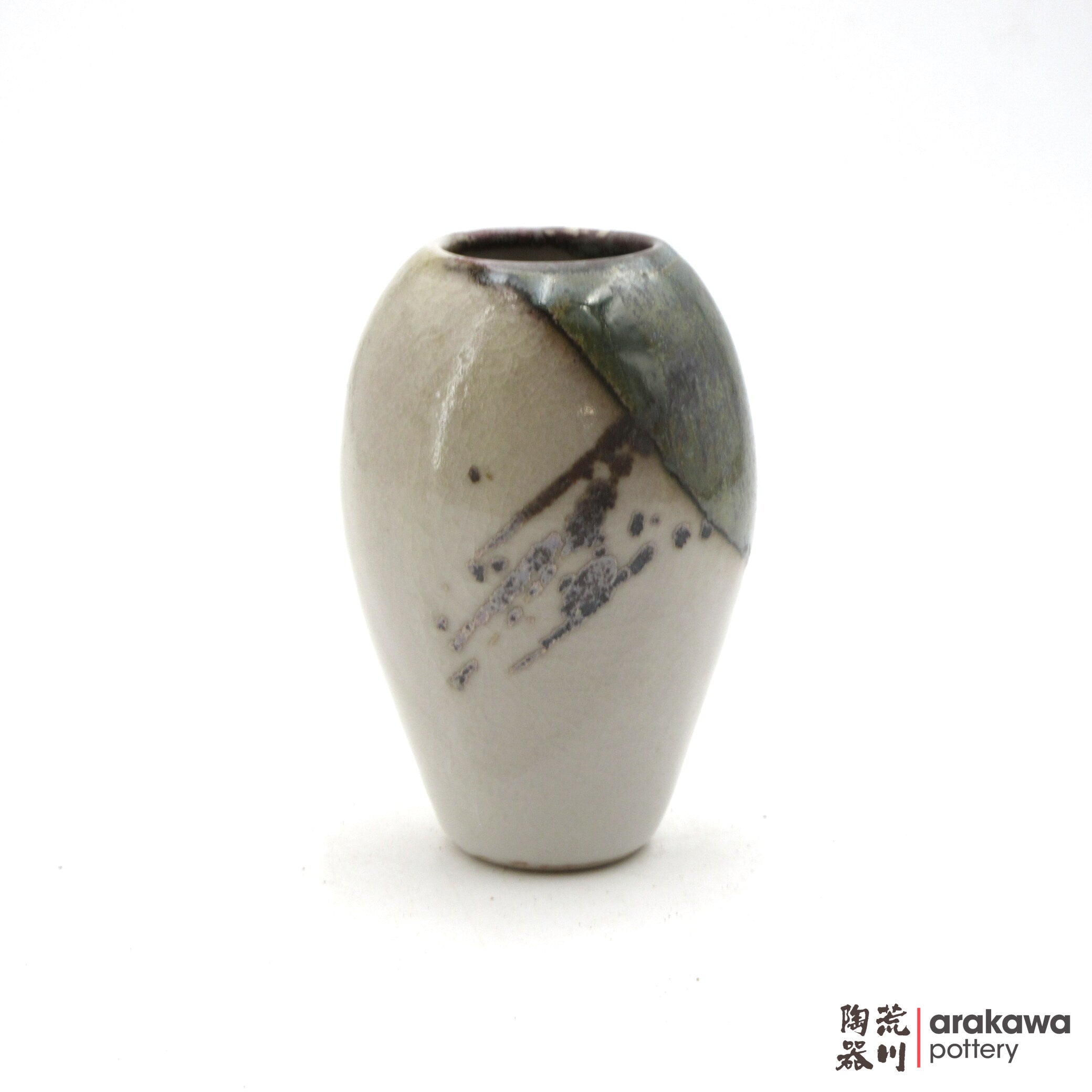 Handmade Ikebana Container Small Vase 6” 0421-049 made by Thomas Arakawa and Kathy Lee-Arakawa at Arakawa Pottery
