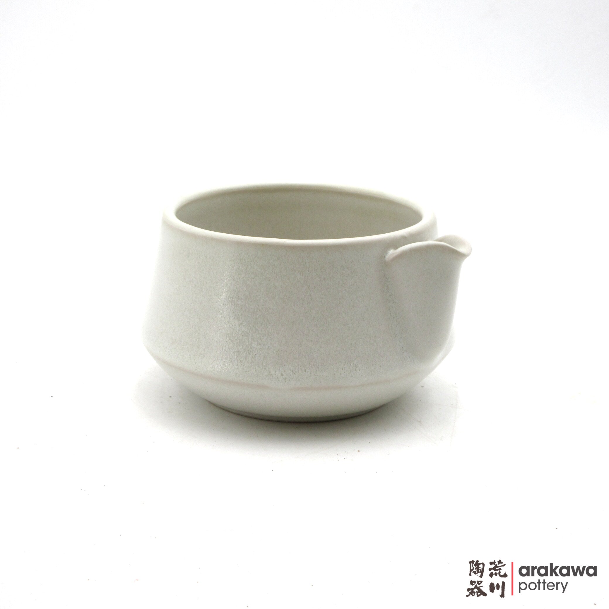 Handmade Dinnerware Katakuchi Matcha Tea Bowl – Fuji 0421-052 made by Thomas Arakawa and Kathy Lee-Arakawa at Arakawa Pottery