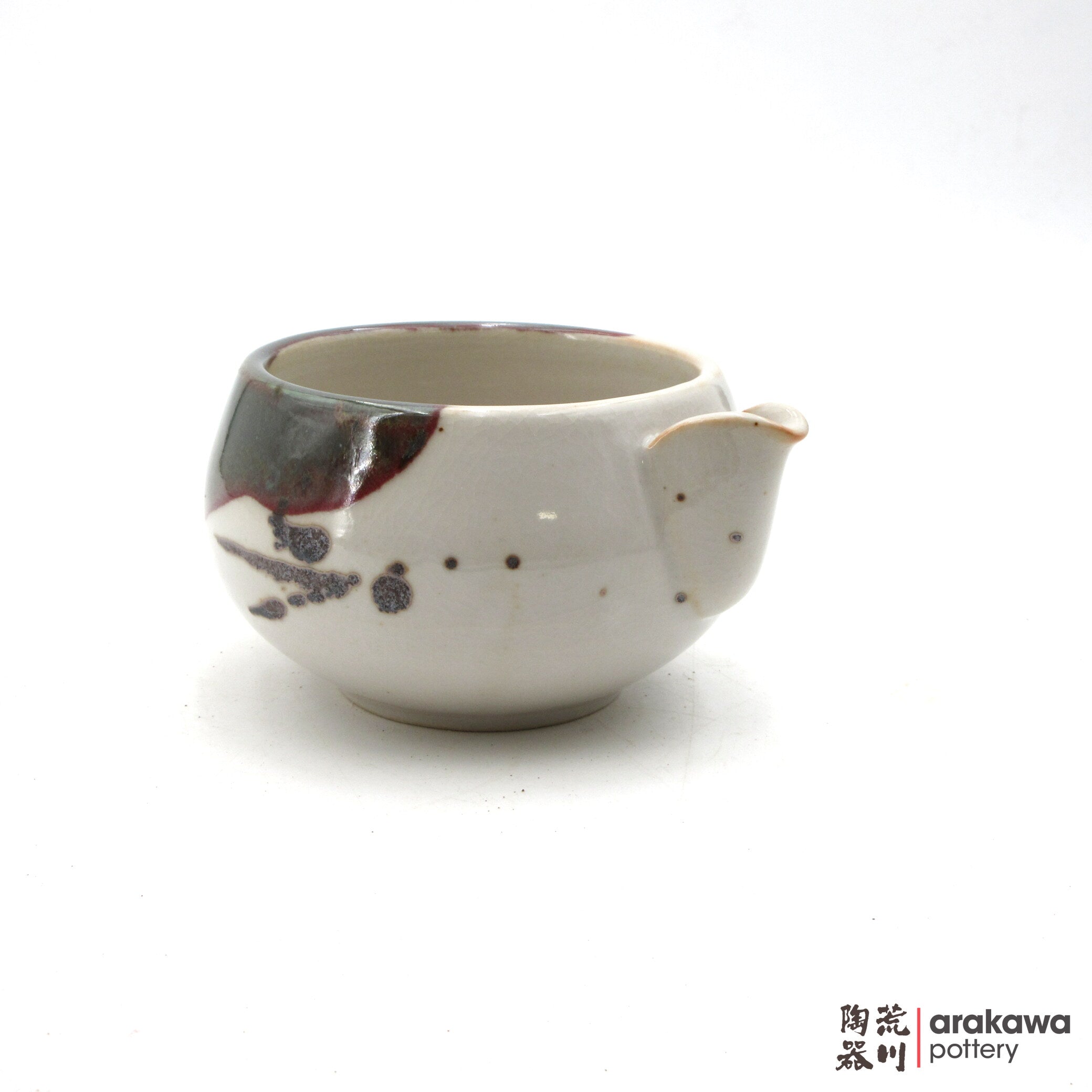 Handmade Dinnerware Katakuchi Matcha Tea Bowl – Round 0421-056 made by Thomas Arakawa and Kathy Lee-Arakawa at Arakawa Pottery