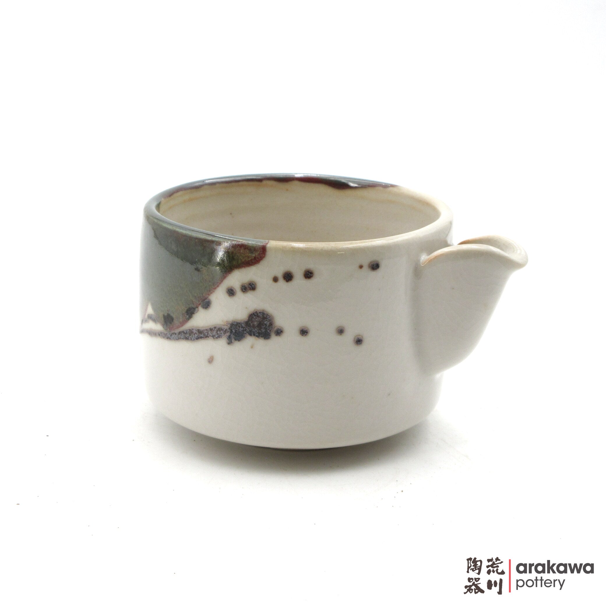 Handmade Dinnerware Katakuchi Matcha Tea Bowl 0421-062 made by Thomas Arakawa and Kathy Lee-Arakawa at Arakawa Pottery