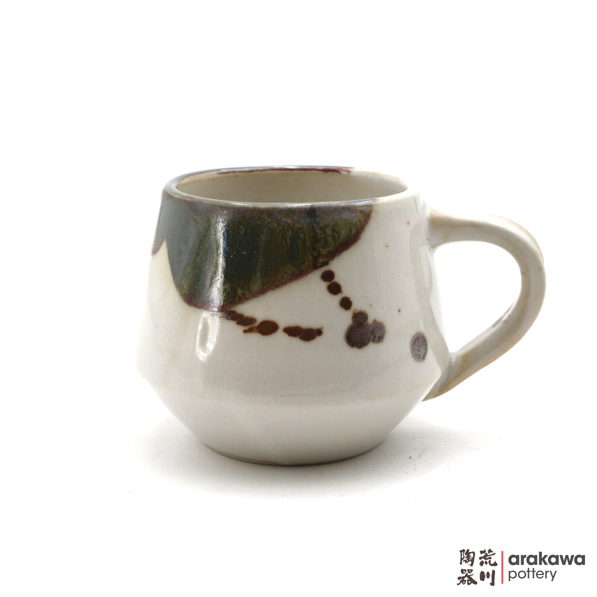 Handmade Dinnerware Fuji Mug (S) 0421-116 made by Thomas Arakawa and Kathy Lee-Arakawa at Arakawa Pottery