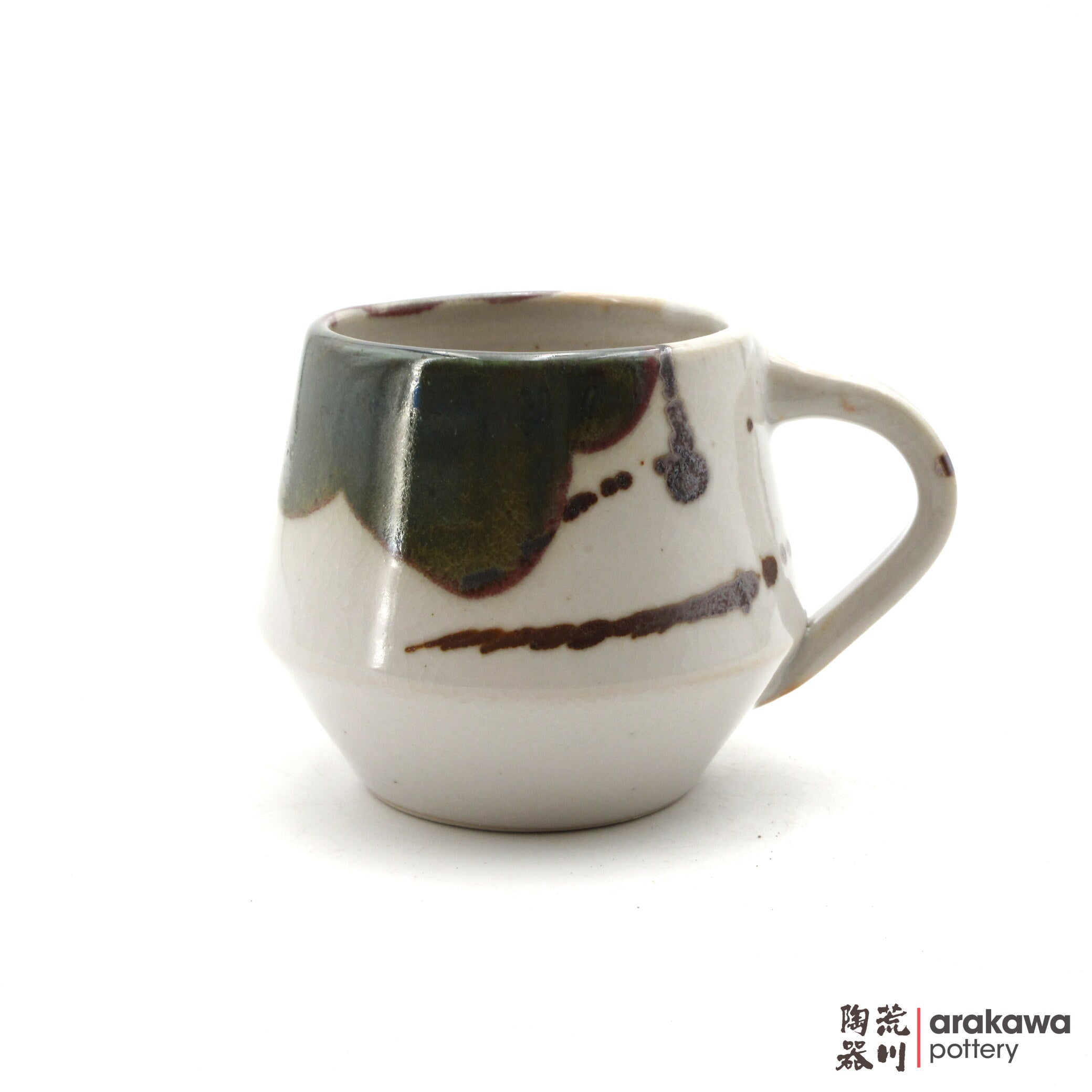 Handmade Dinnerware Fuji Mug (S) 0421-122 made by Thomas Arakawa and Kathy Lee-Arakawa at Arakawa Pottery