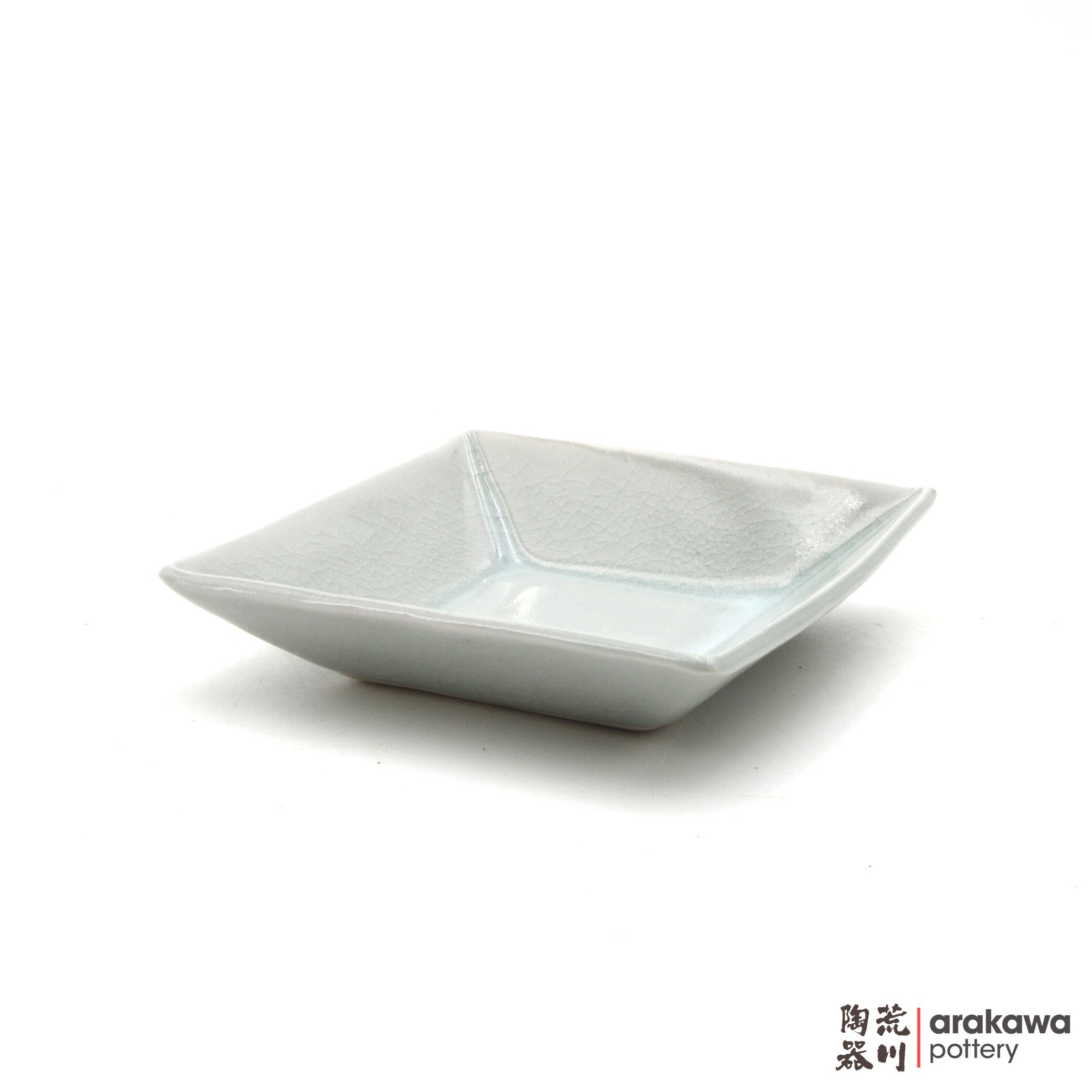 Handmade Dinnerware Square Dish (M) Side Dish 0421-171 made by Thomas Arakawa and Kathy Lee-Arakawa at Arakawa Pottery