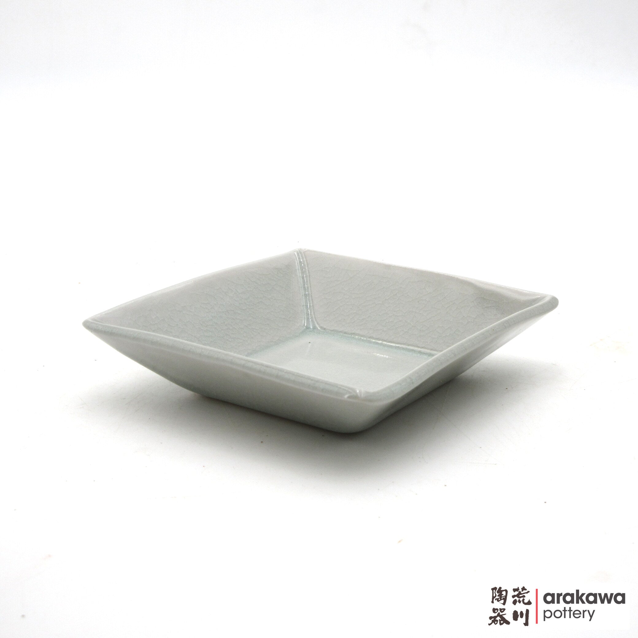 Handmade Dinnerware Square Dish (M) Side Dish 0421-174 made by Thomas Arakawa and Kathy Lee-Arakawa at Arakawa Pottery