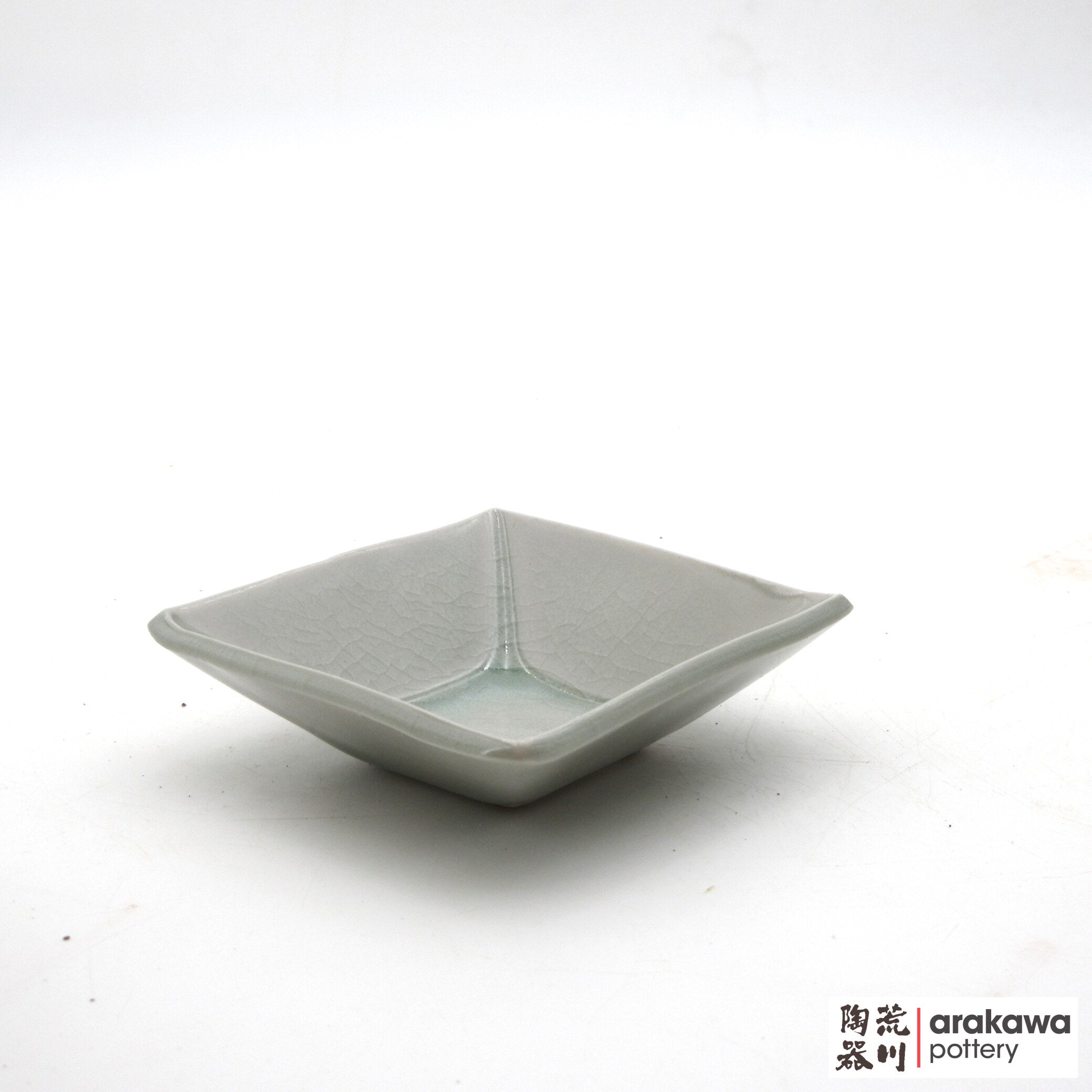 Handmade Dinnerware Square Dish (S) Soy Sauce  0421-182 made by Thomas Arakawa and Kathy Lee-Arakawa at Arakawa Pottery
