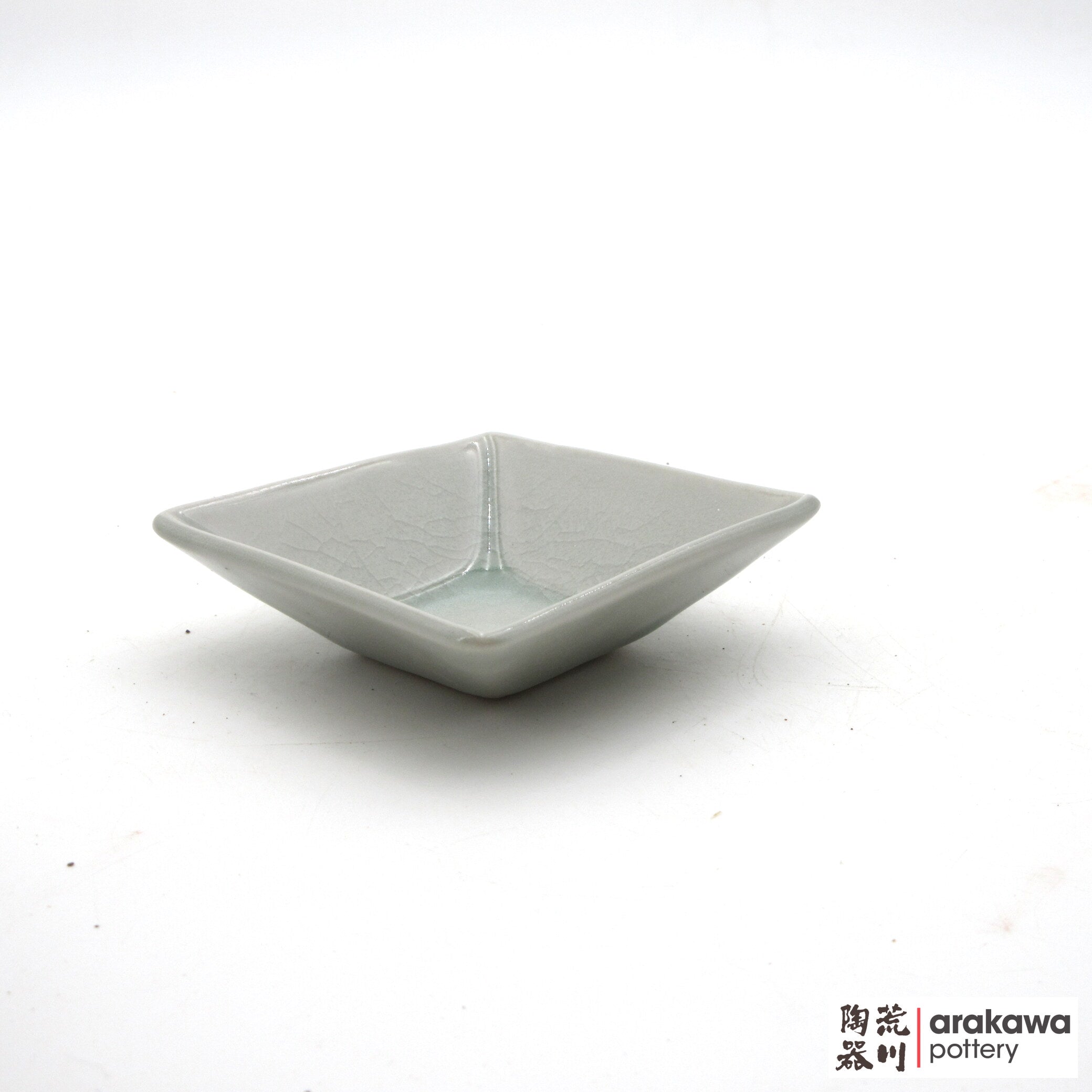 Handmade Dinnerware Square Dish (S) Soy Sauce  0421-183 made by Thomas Arakawa and Kathy Lee-Arakawa at Arakawa Pottery