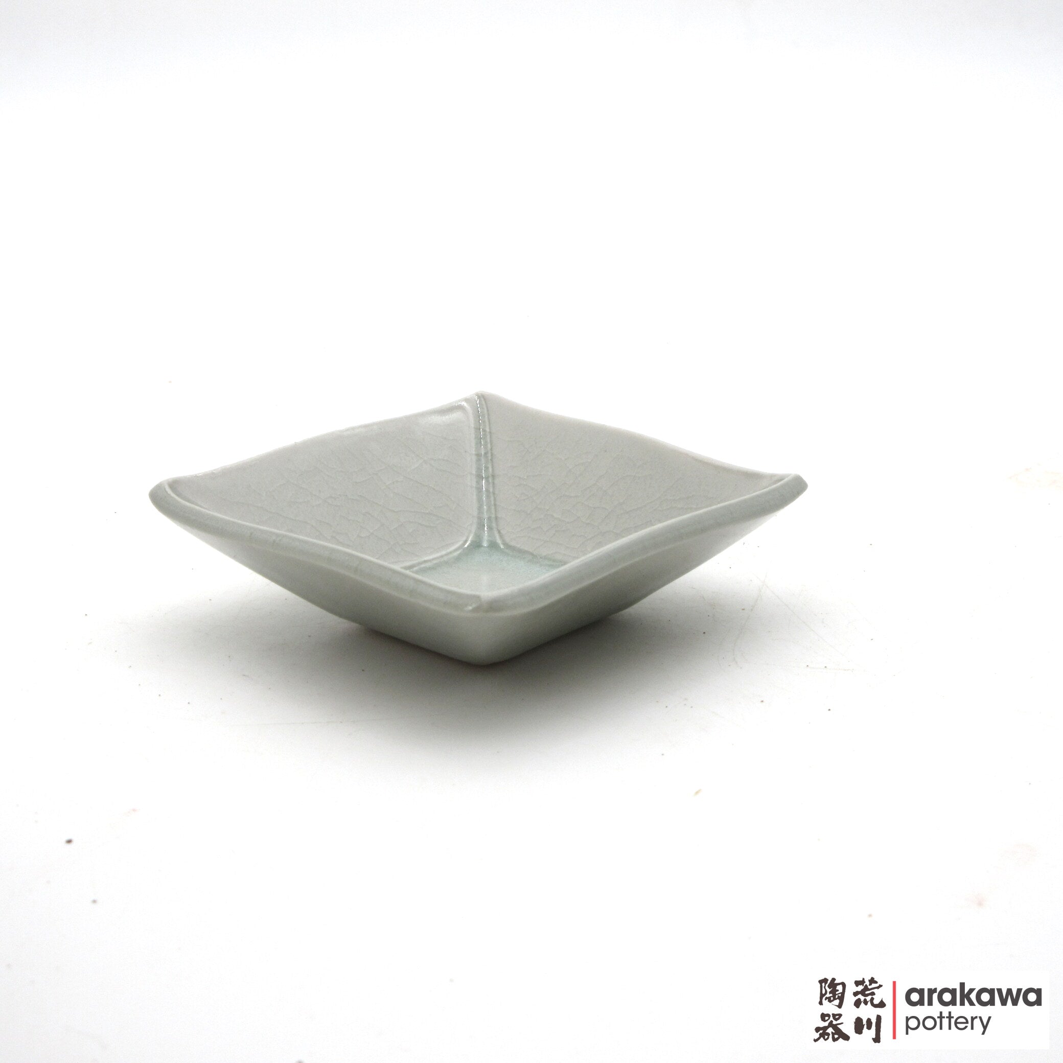 Handmade Dinnerware Square Dish (S) Soy Sauce  0421-184 made by Thomas Arakawa and Kathy Lee-Arakawa at Arakawa Pottery