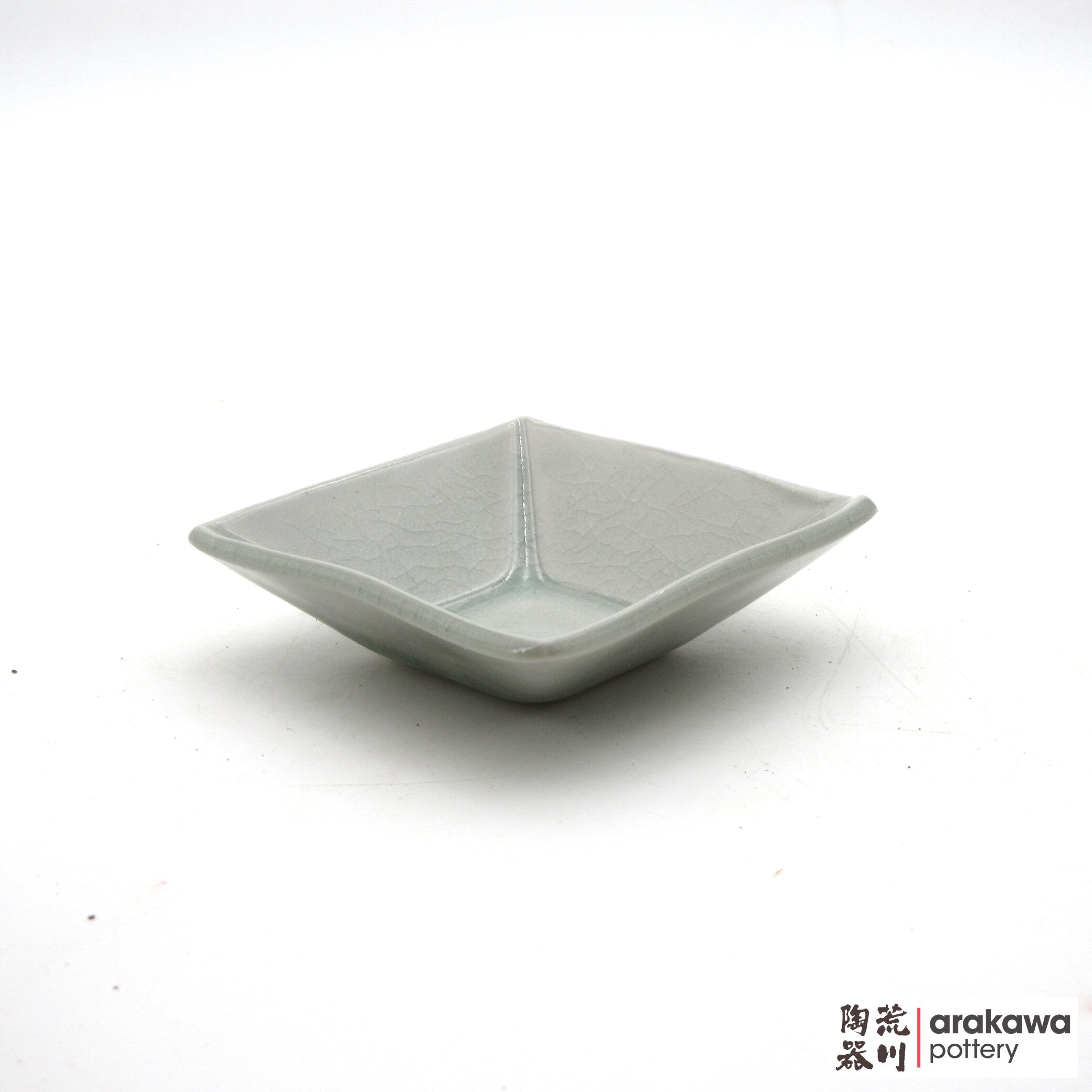 Handmade Dinnerware Square Dish (S) Soy Sauce  0421-185 made by Thomas Arakawa and Kathy Lee-Arakawa at Arakawa Pottery