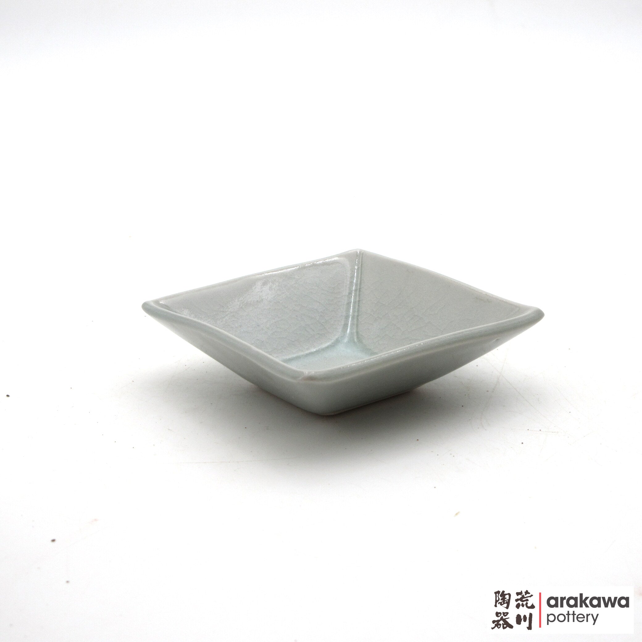 Handmade Dinnerware Square Dish (S) Soy Sauce  0421-186 made by Thomas Arakawa and Kathy Lee-Arakawa at Arakawa Pottery