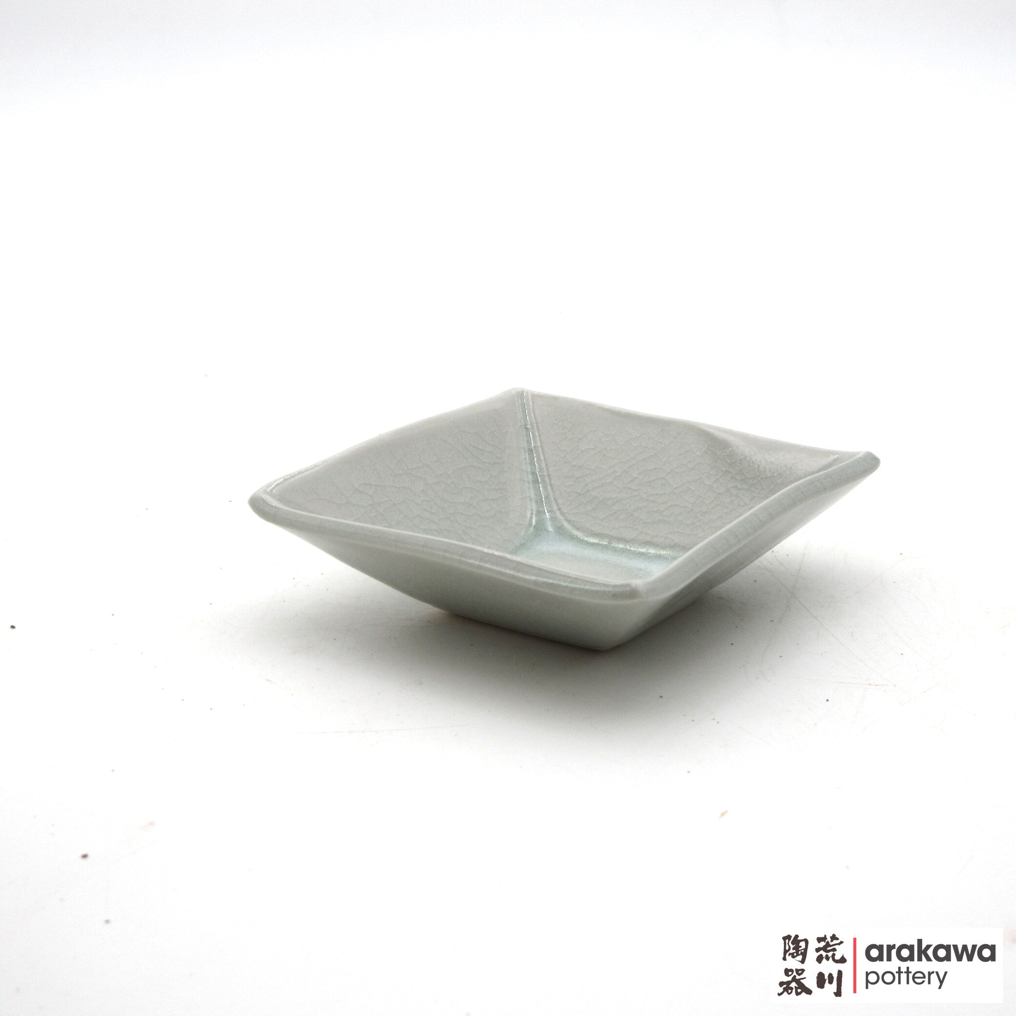 Handmade Dinnerware Square Dish (S) Soy Sauce  0421-187 made by Thomas Arakawa and Kathy Lee-Arakawa at Arakawa Pottery