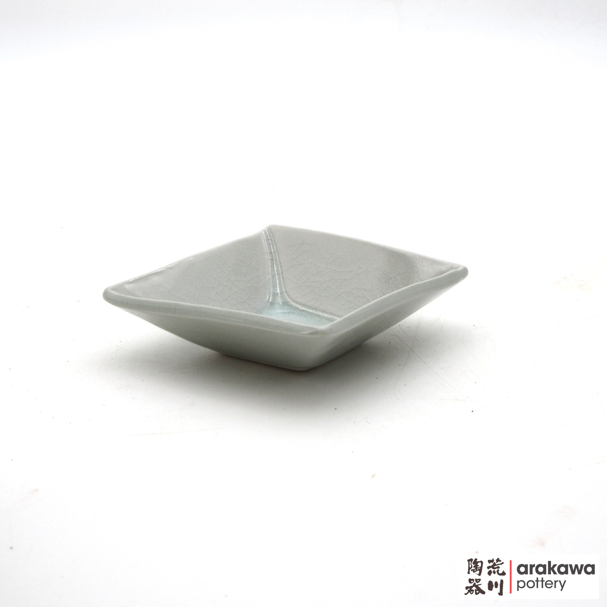 Handmade Dinnerware Square Dish (S) Soy Sauce  0421-188 made by Thomas Arakawa and Kathy Lee-Arakawa at Arakawa Pottery