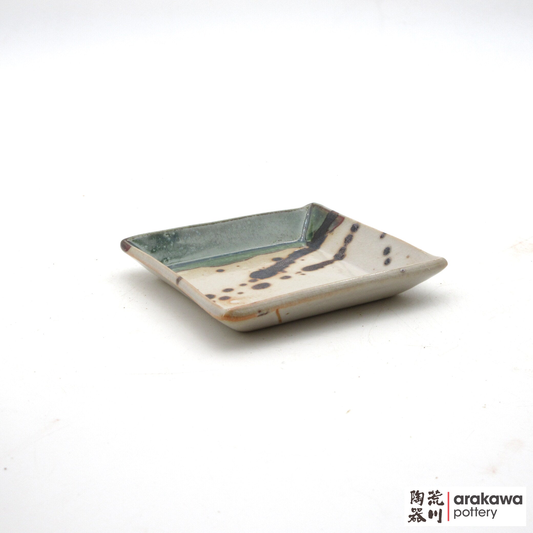 Handmade Dinnerware Soy Sauce Dish 0421-196 made by Thomas Arakawa and Kathy Lee-Arakawa at Arakawa Pottery