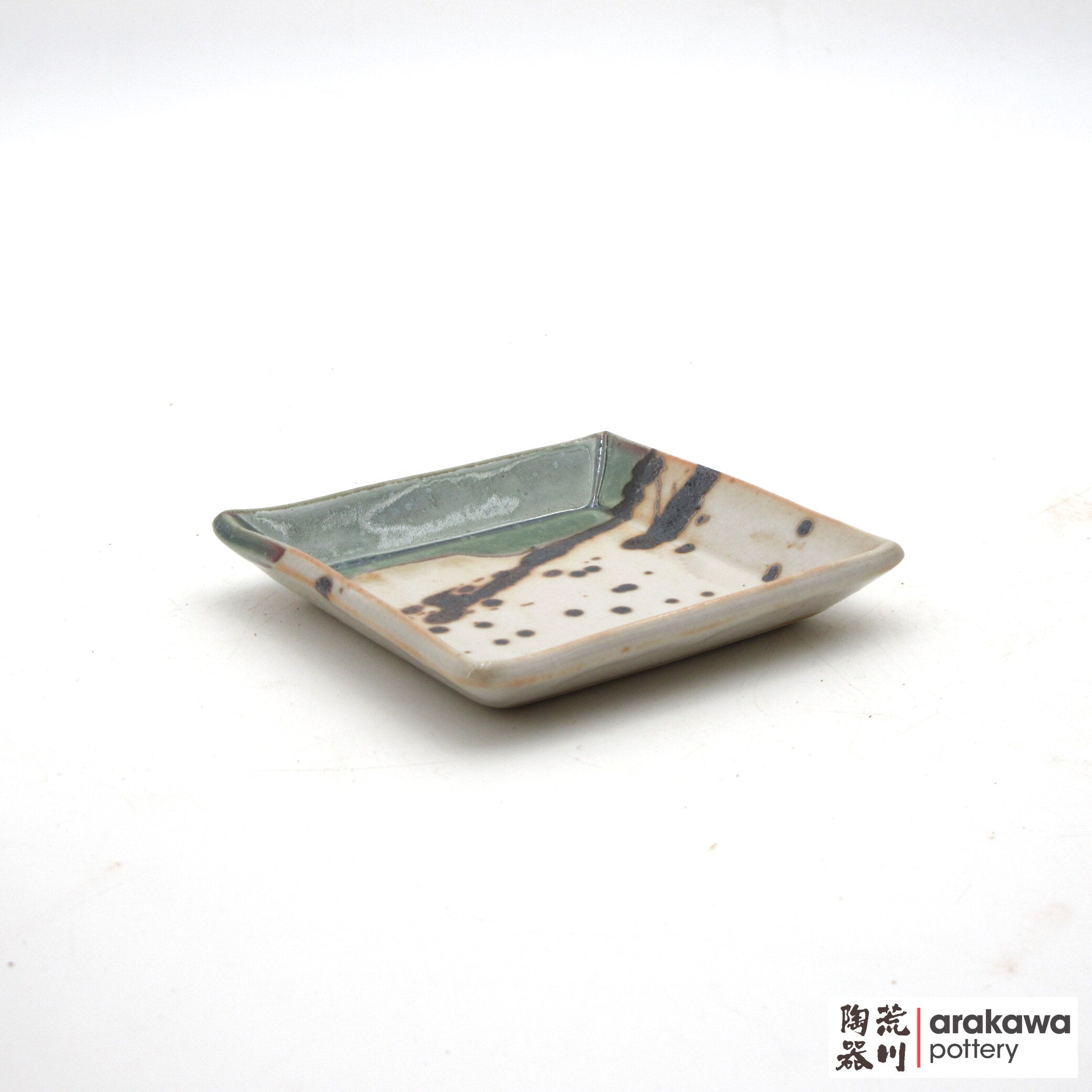 Handmade Dinnerware Soy Sauce Dish 0421-197 made by Thomas Arakawa and Kathy Lee-Arakawa at Arakawa Pottery