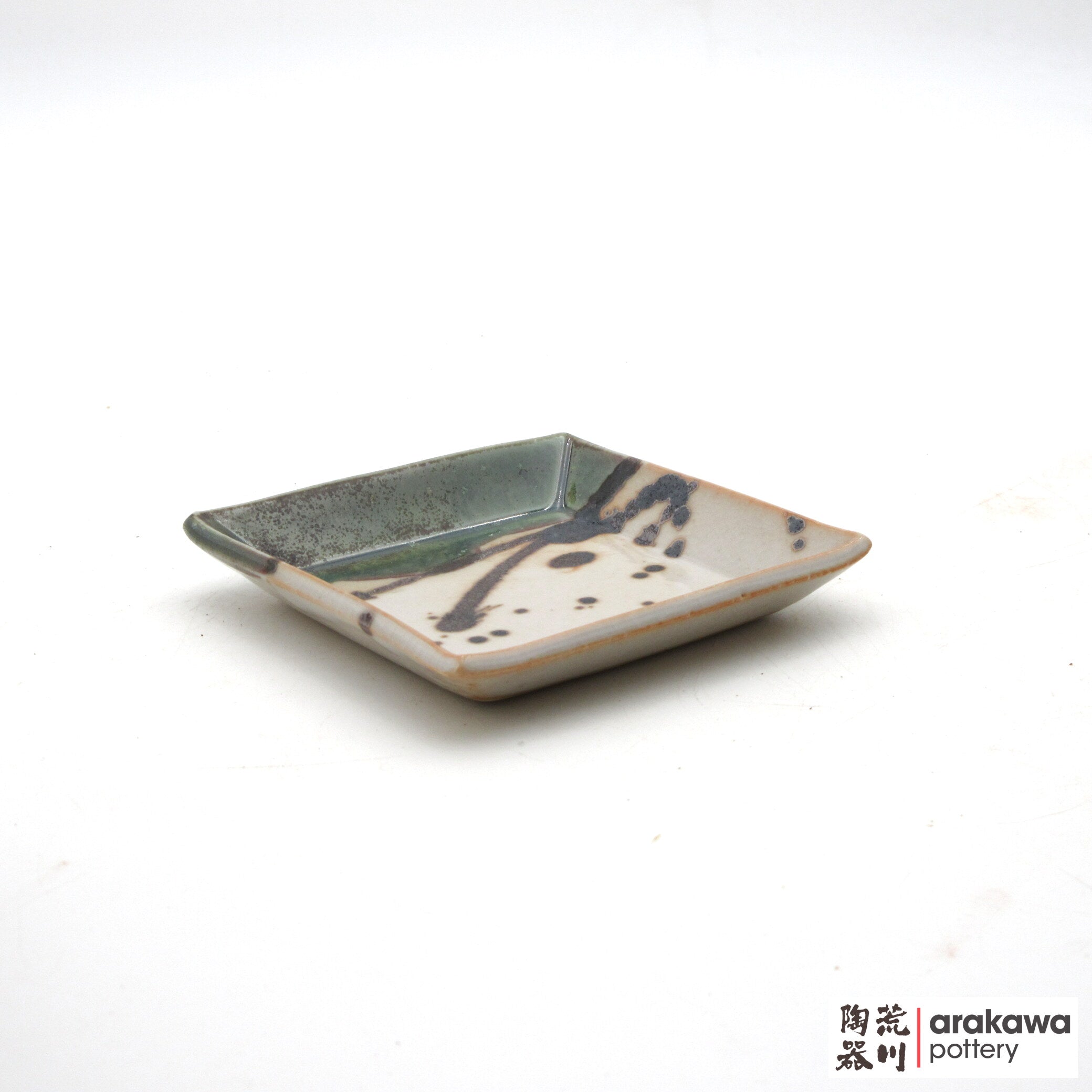 Handmade Dinnerware Soy Sauce Dish 0421-198 made by Thomas Arakawa and Kathy Lee-Arakawa at Arakawa Pottery