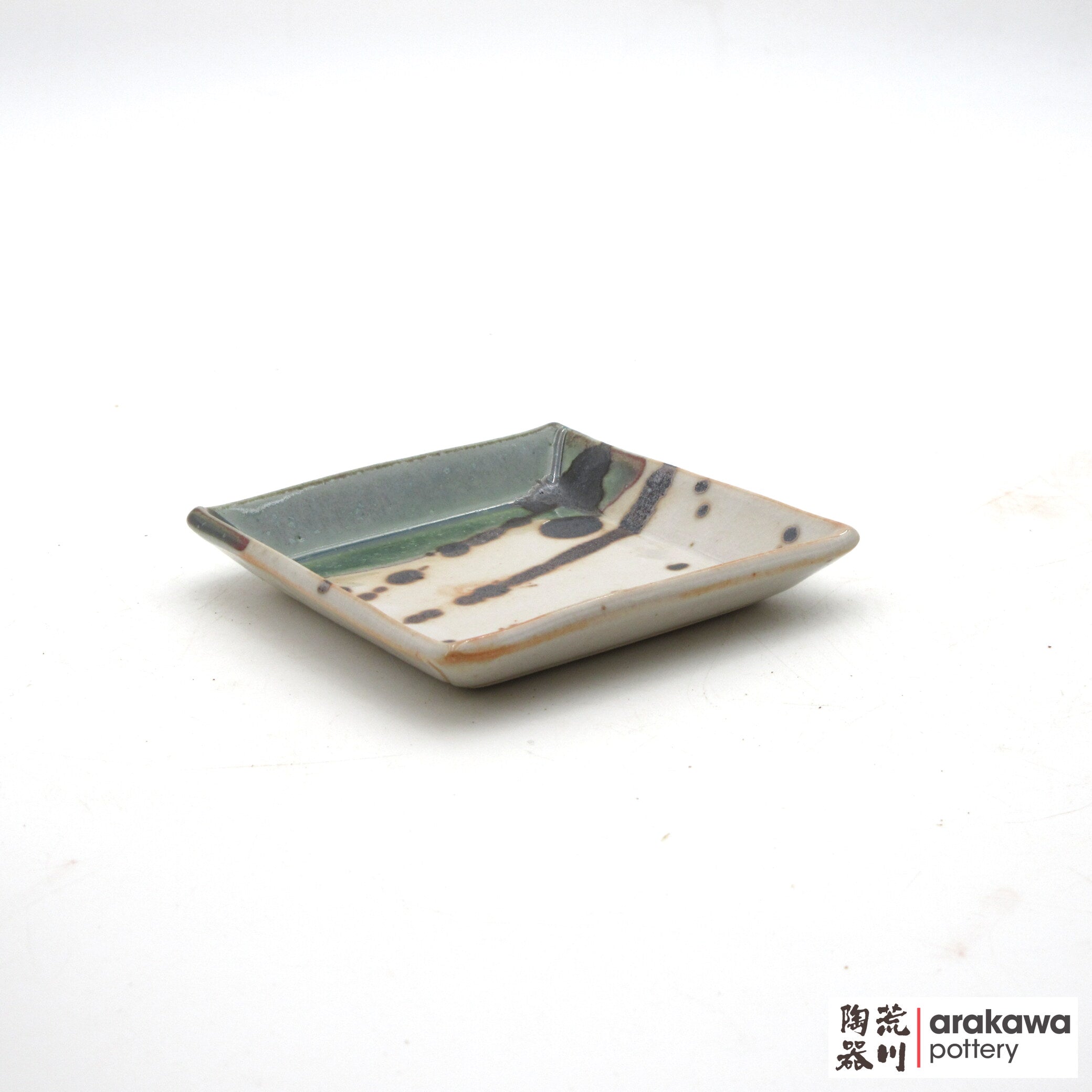 Handmade Dinnerware Soy Sauce Dish 0421-199 made by Thomas Arakawa and Kathy Lee-Arakawa at Arakawa Pottery