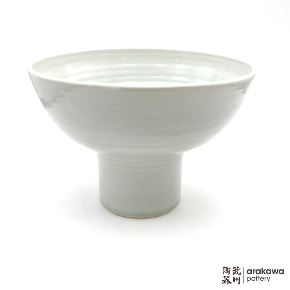 Handmade Ikebana Container Fusako Bowl Comport 0502-007 made by Thomas Arakawa and Kathy Lee-Arakawa at Arakawa Pottery