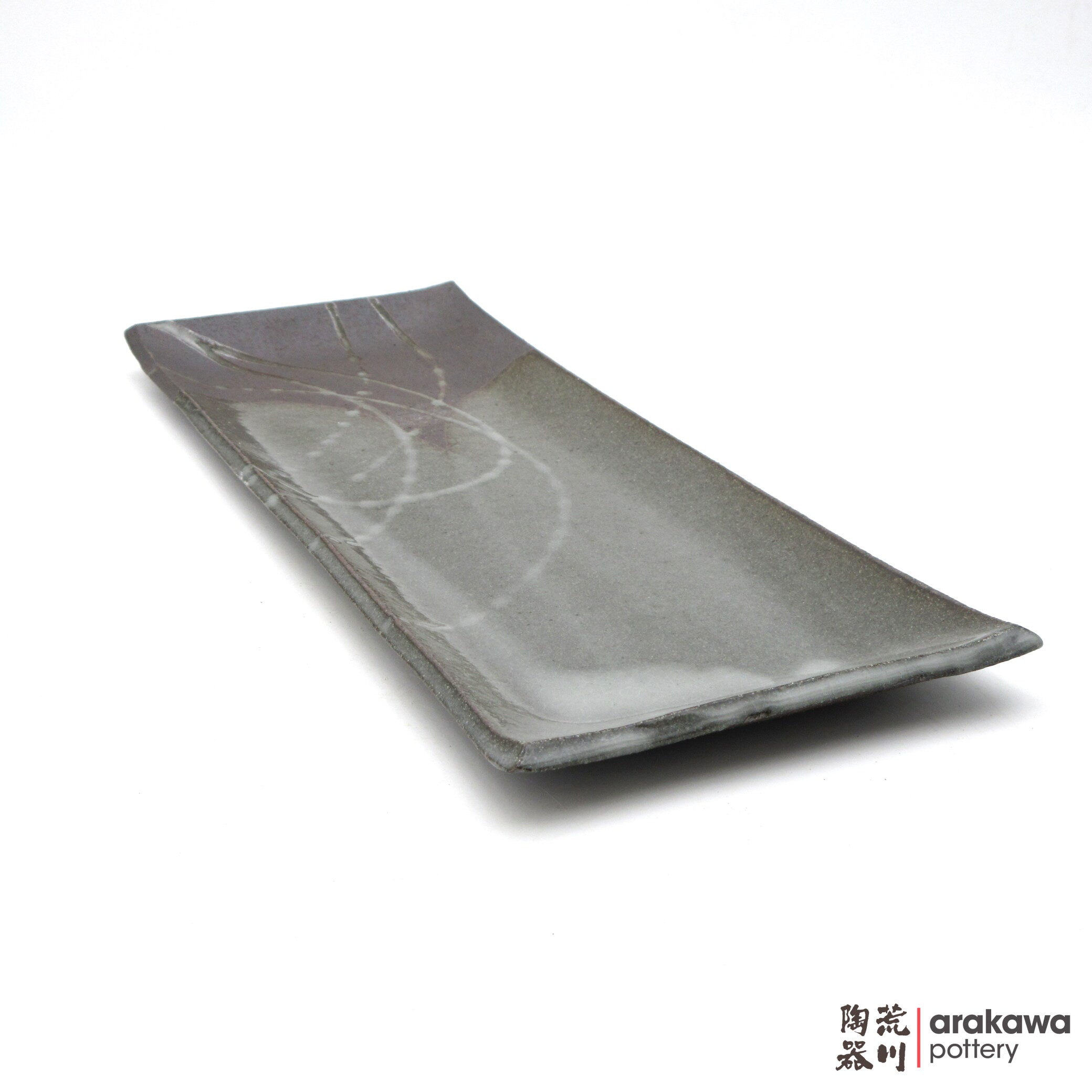 Handmade Dinnerware Slab Plate (Rectangular) 0516-100 made by Thomas Arakawa and Kathy Lee-Arakawa at Arakawa Pottery