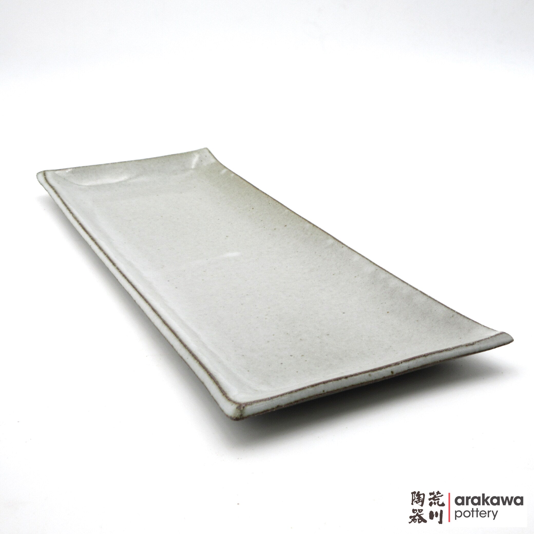 Handmade Dinnerware Slab Plate (Rectangular) 0516-107 made by Thomas Arakawa and Kathy Lee-Arakawa at Arakawa Pottery