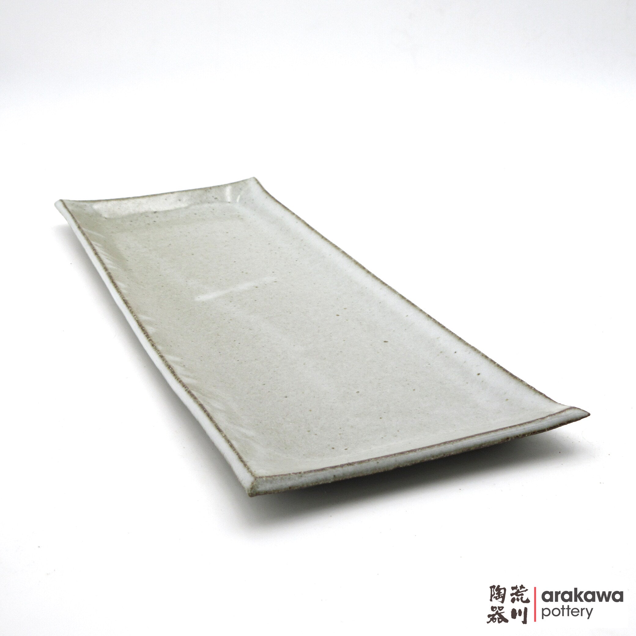Handmade Dinnerware Slab Plate (Rectangular) 0516-109 made by Thomas Arakawa and Kathy Lee-Arakawa at Arakawa Pottery