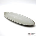 Handmade Dinnerware Slab Plate (Oval) 0516-118 made by Thomas Arakawa and Kathy Lee-Arakawa at Arakawa Pottery