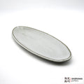 Handmade Dinnerware Slab Plate (Oval) 0516-119 made by Thomas Arakawa and Kathy Lee-Arakawa at Arakawa Pottery