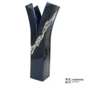 Handmade Ikebana Container Split Vase 0519-003 made by Thomas Arakawa and Kathy Lee-Arakawa at Arakawa Pottery