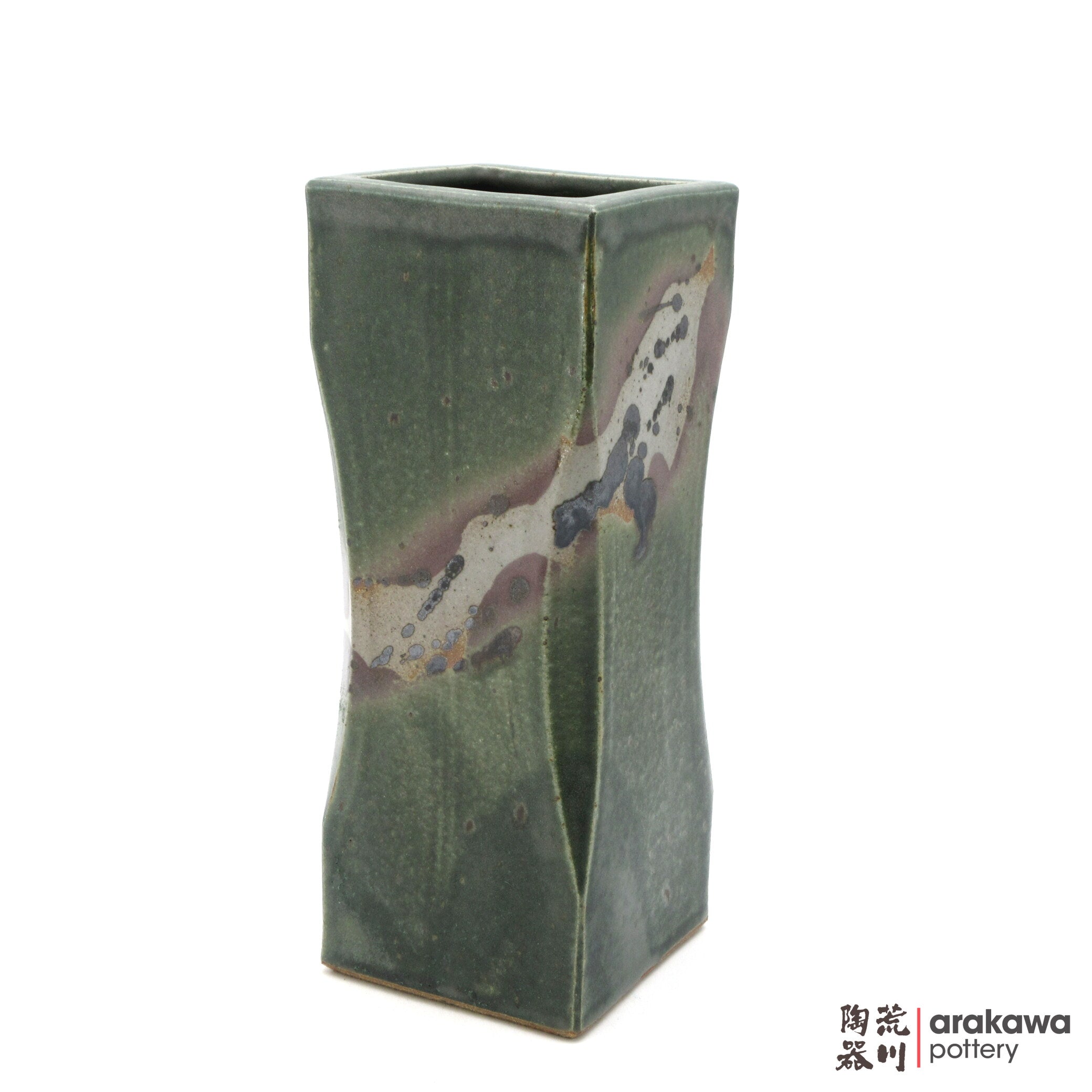 Handmade Ikebana Container Sumi-Kiri (Limited Production) 0519-023 made by Thomas Arakawa and Kathy Lee-Arakawa at Arakawa Pottery
