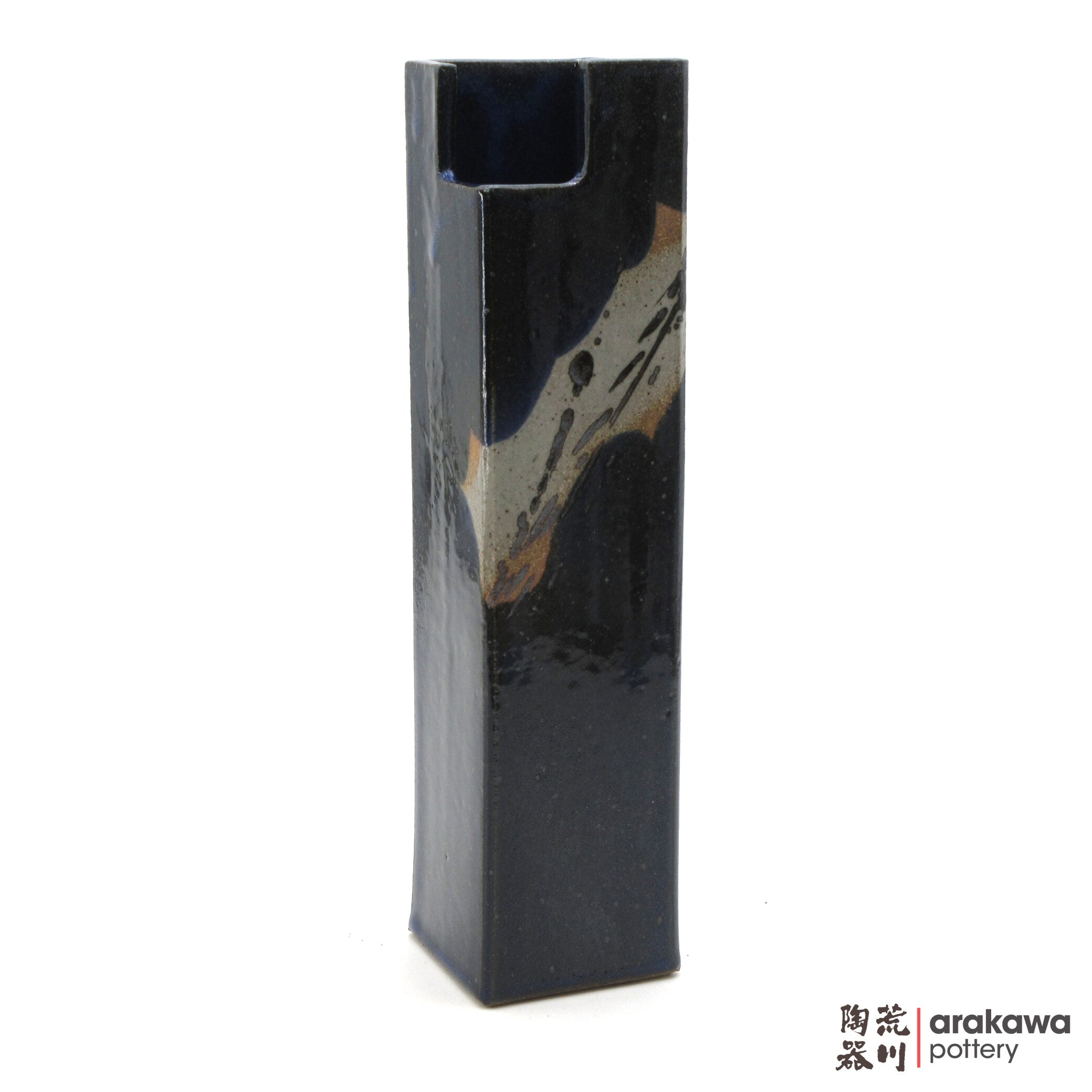 Handmade Ikebana Container Mini Cylinder (L) 0519-035 made by Thomas Arakawa and Kathy Lee-Arakawa at Arakawa Pottery