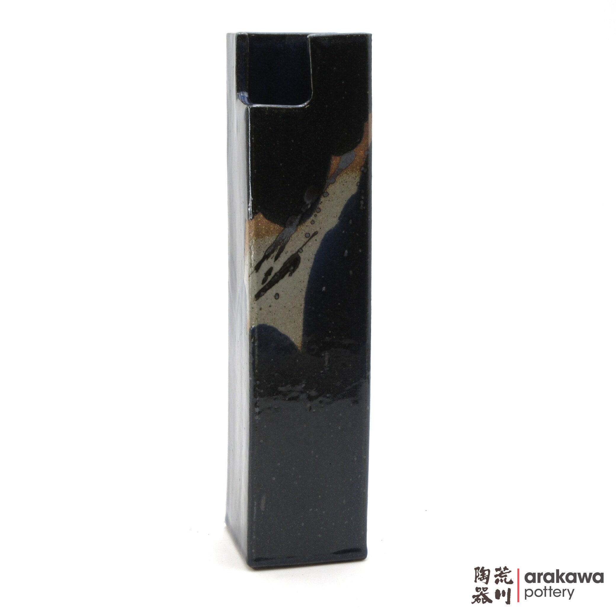 Handmade Ikebana Container Mini Cylinder (L) 0519-036 made by Thomas Arakawa and Kathy Lee-Arakawa at Arakawa Pottery