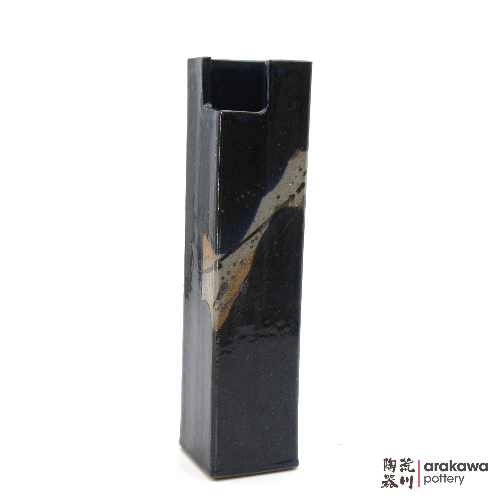 Handmade Ikebana Container Mini Cylinder (L) 0519-039 made by Thomas Arakawa and Kathy Lee-Arakawa at Arakawa Pottery