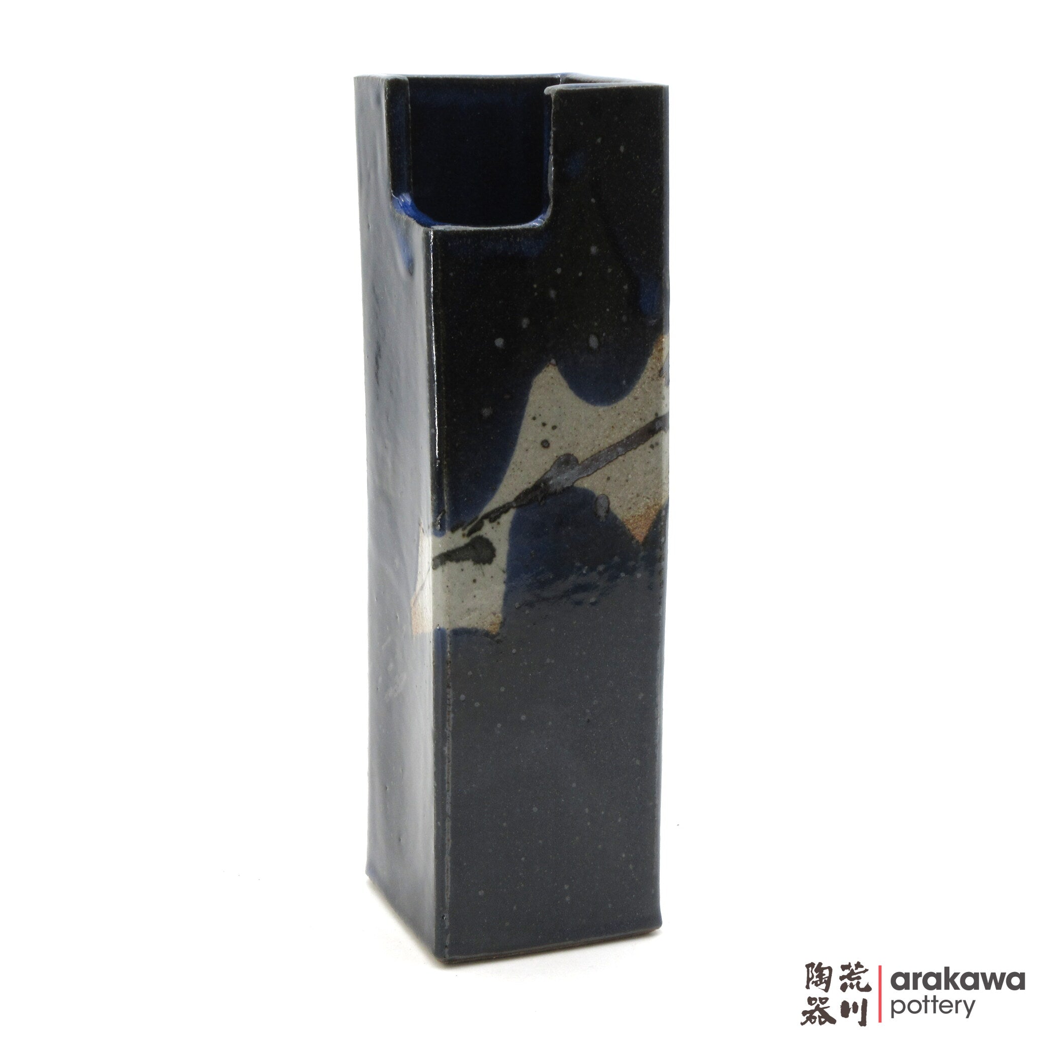 Handmade Ikebana Container Mini Cylinder (M) 0519-045 made by Thomas Arakawa and Kathy Lee-Arakawa at Arakawa Pottery