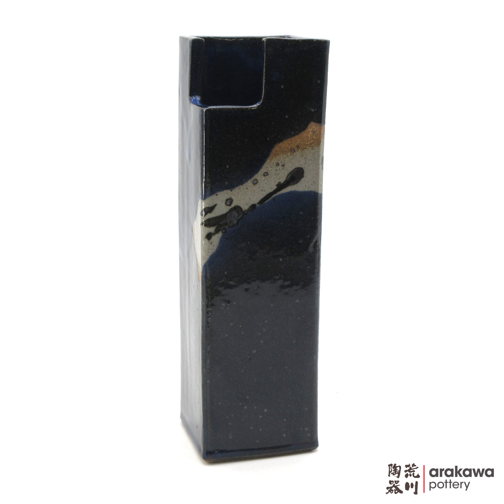 Handmade Ikebana Container Mini Cylinder (M) 0519-046 made by Thomas Arakawa and Kathy Lee-Arakawa at Arakawa Pottery