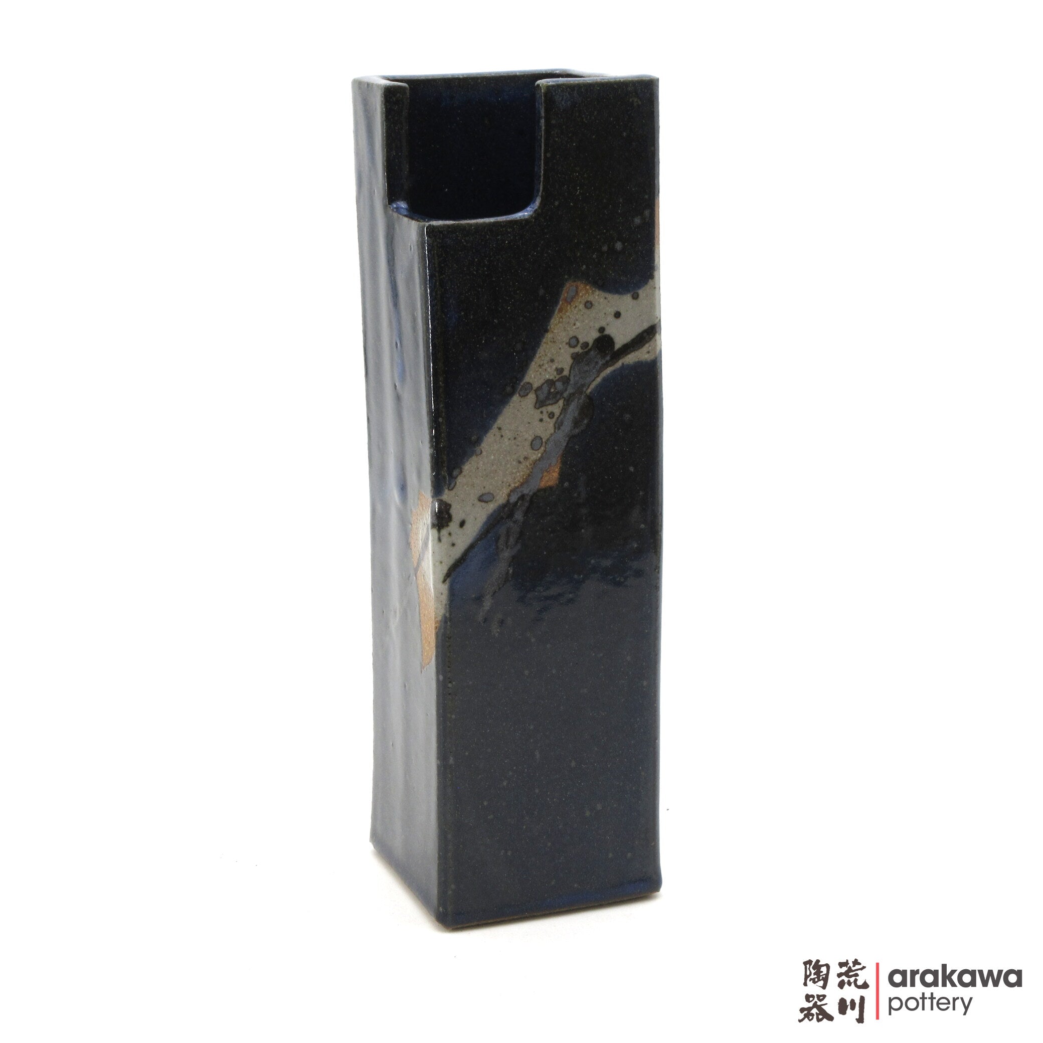 Handmade Ikebana Container Mini Cylinder (M) 0519-048 made by Thomas Arakawa and Kathy Lee-Arakawa at Arakawa Pottery